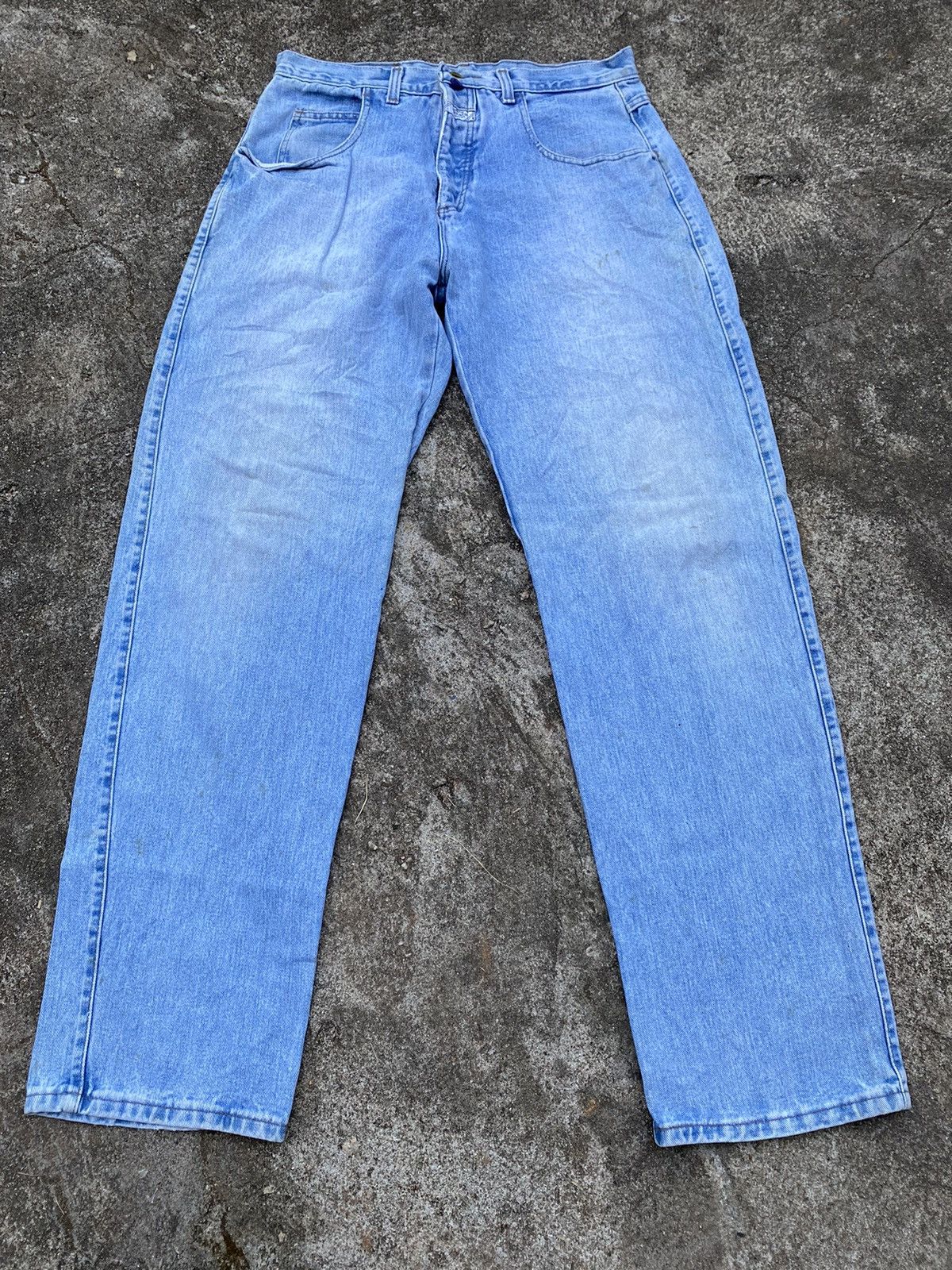 Marithe + Francois Girbaud Marithe Francois Girbaud Washed Blue Size US 32 / EU 48 - 1 Thumbnail