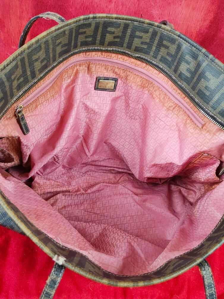 Fendi Fendi Vintage monogram Tote shoulder Bag #SB002DLAL Size ONE SIZE - 21 Thumbnail