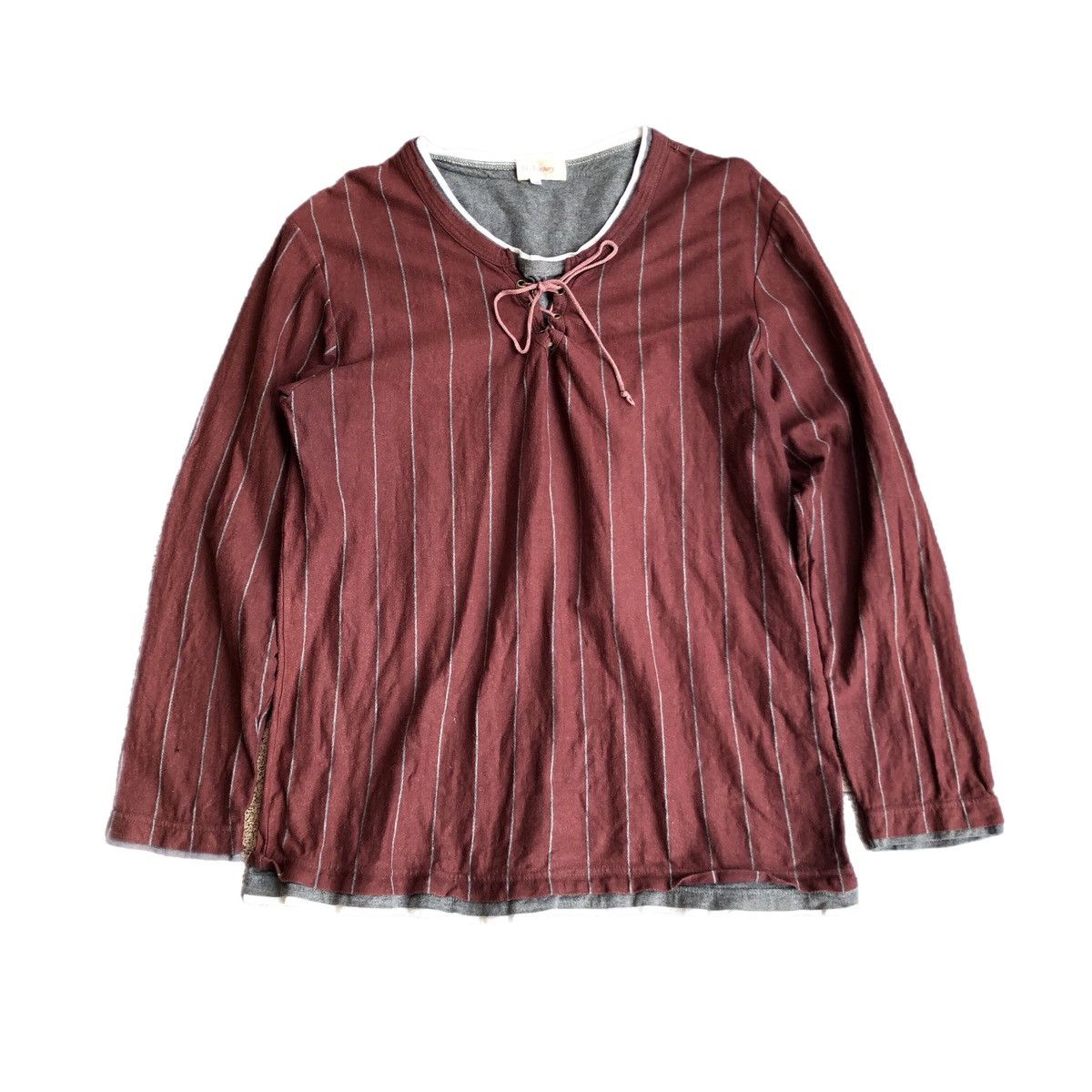 If Six Was Nine Bc factory lace up double layer longsleeve Size US L / EU 52-54 / 3 - 1 Thumbnail