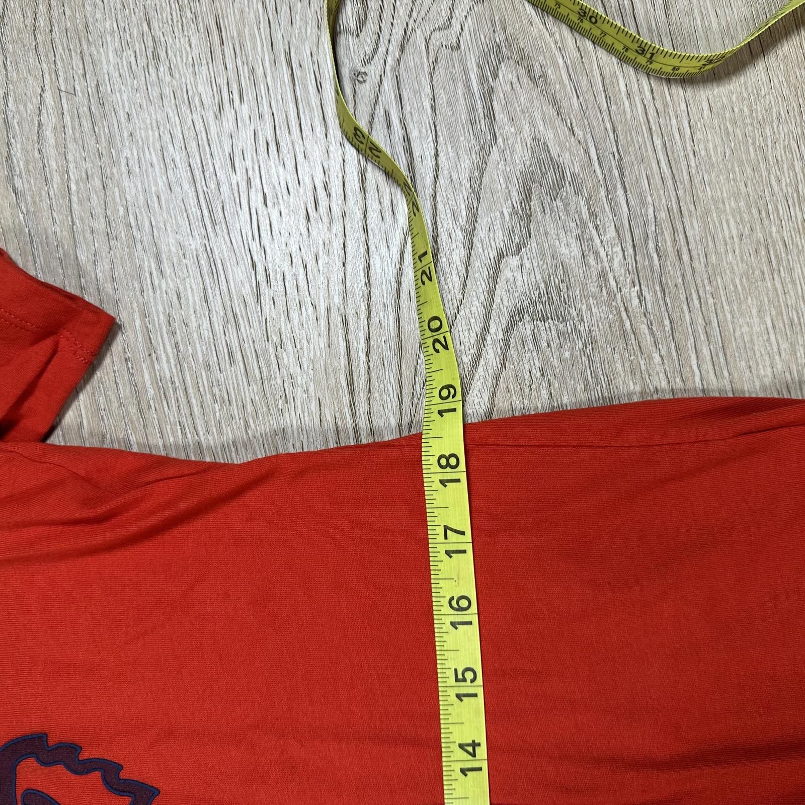 Fox Racing Fox Menswear Men's T-shirt Medium Red Graphic Logo Size US M / EU 48-50 / 2 - 6 Thumbnail