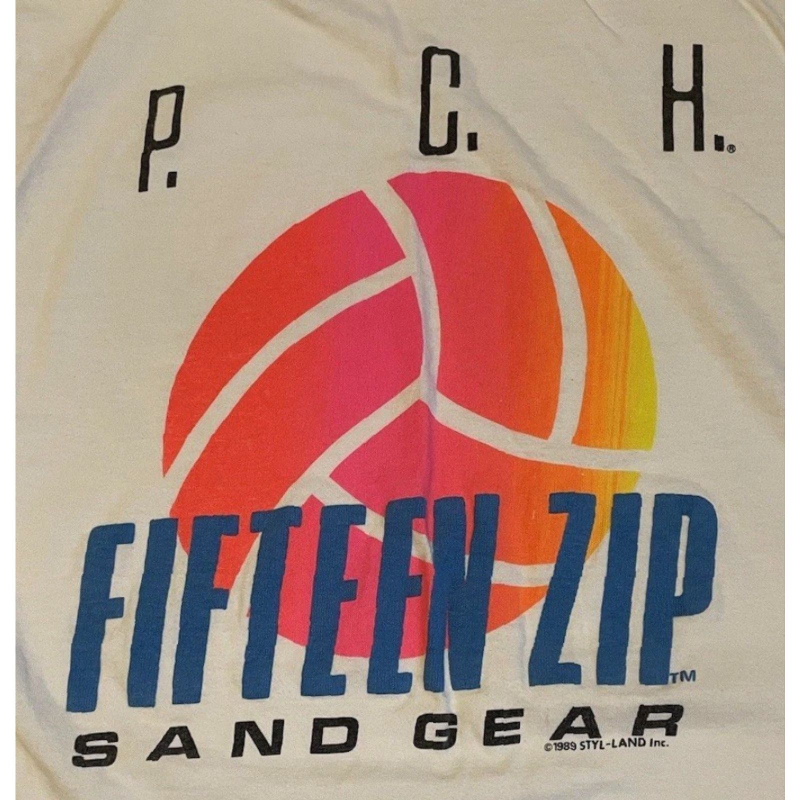 Quiksilver VINTAGE PCH Volleyball Faded Shirt S White Grunge 80s Surf Skate Quiksilver OP 90s Mens Shirt Size US S / EU 44-46 / 1 - 3 Thumbnail