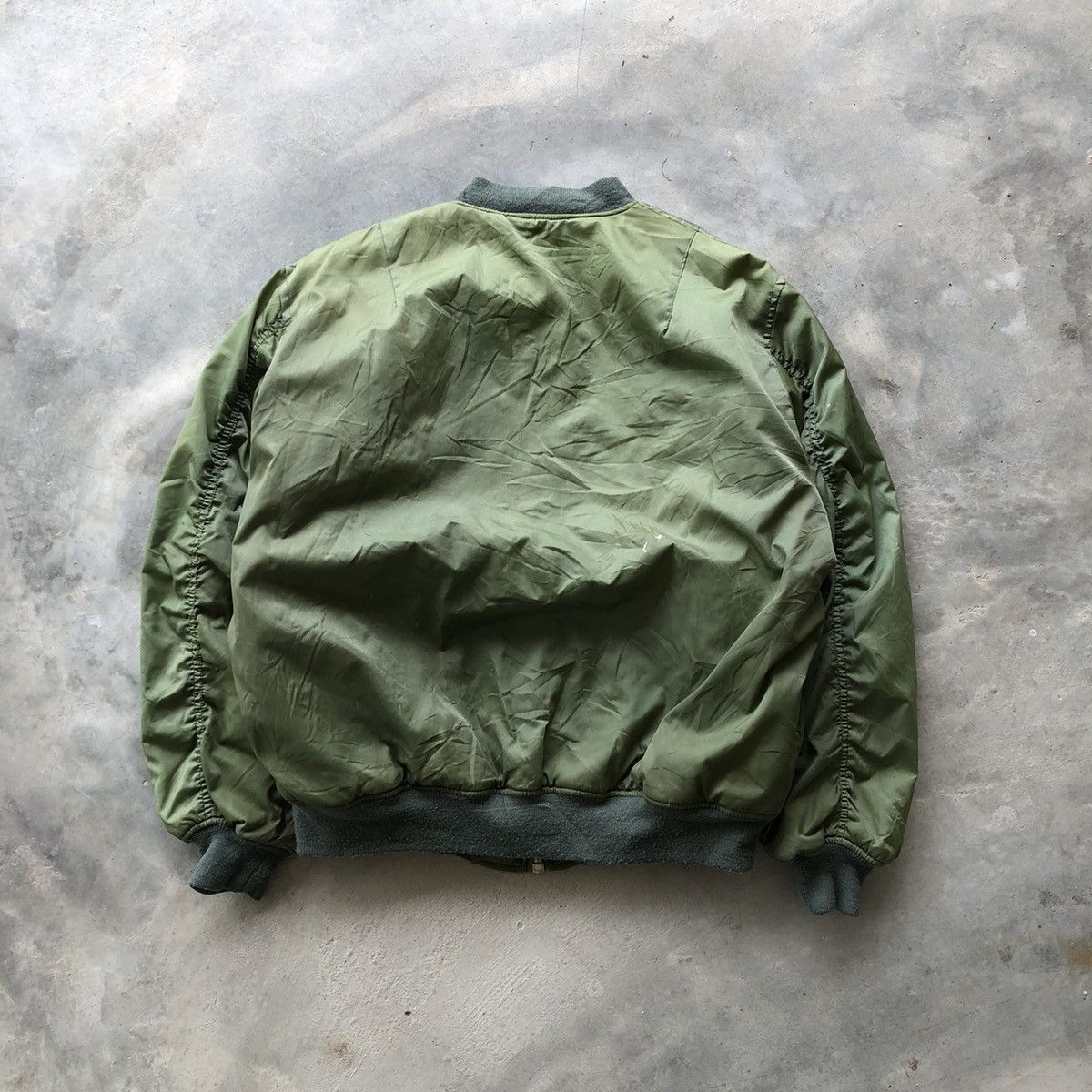 Japanese Brand Japan Flyer’s Man MA-1 Bomber Jacket Size US L / EU 52-54 / 3 - 3 Thumbnail