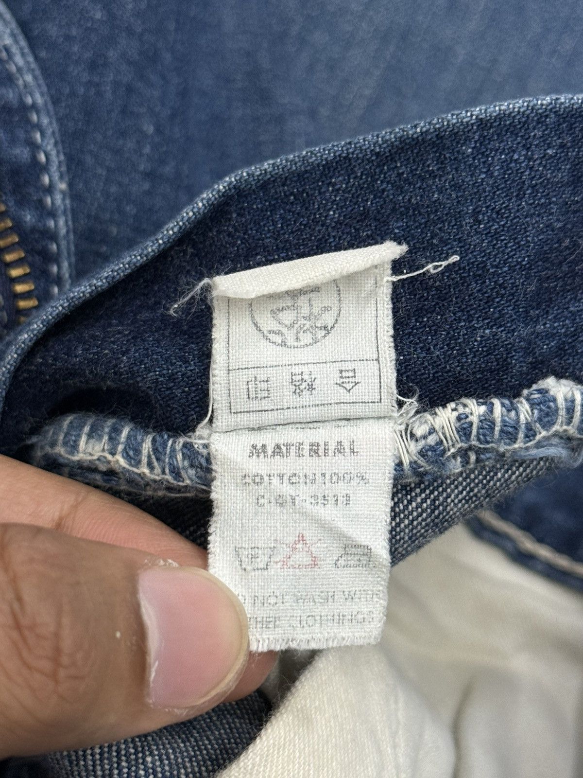 Vintage Vintage Japan BIG JOHN Carpenter World Workers Denim Size US 26 / EU 42 - 18 Thumbnail