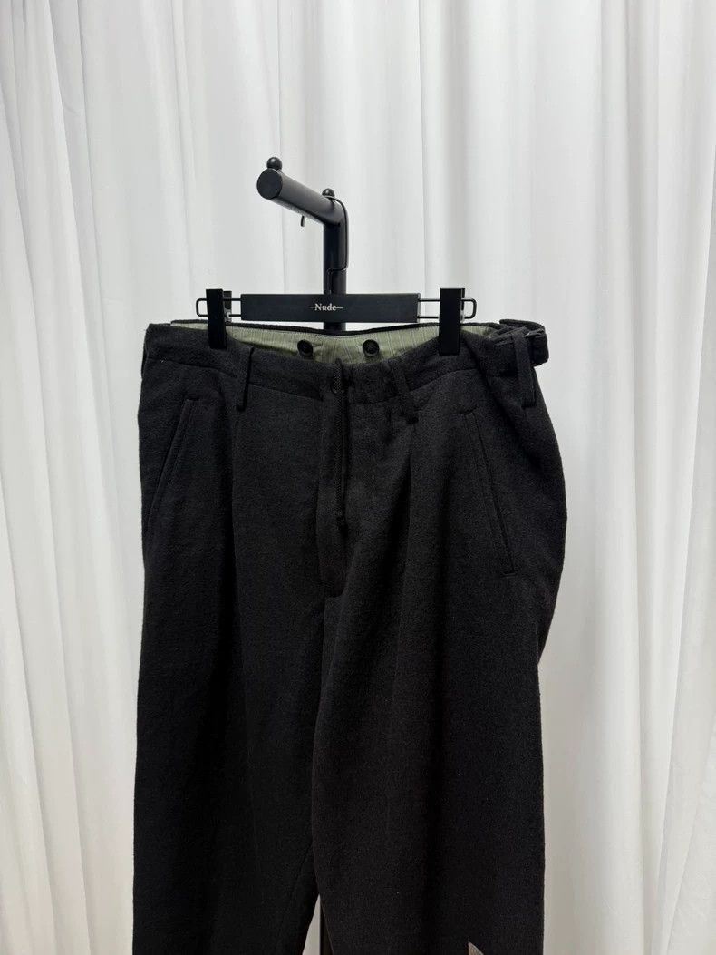 Yohji Yamamoto Yohji Yamamoto Wool Blend Loose Trousers-2508 Size US 34 / EU 50 - 4 Thumbnail