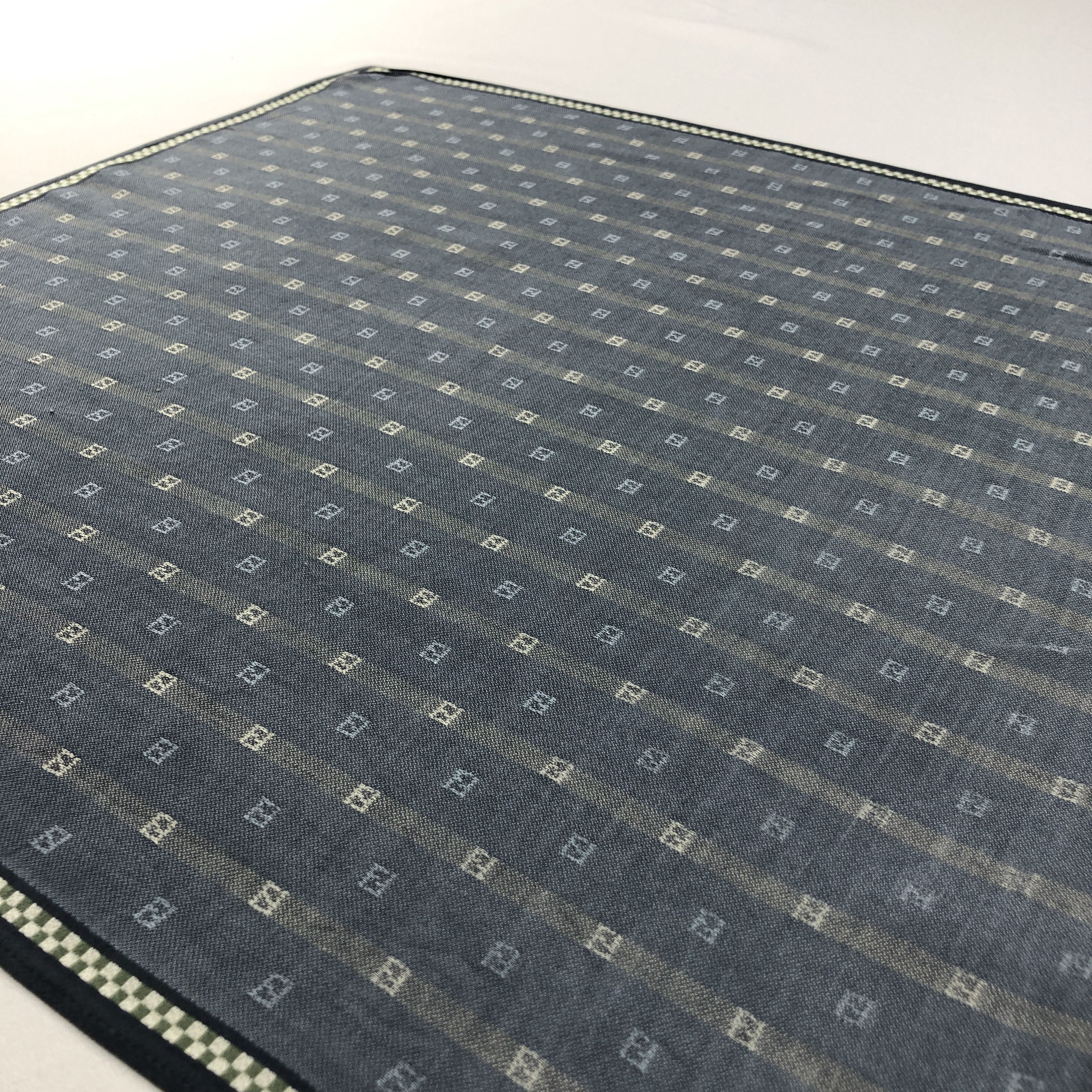 Japanese Brand Fendi Monogram Handkerchief Neckerchief Bandana H2877 Size ONE SIZE - 2 Thumbnail