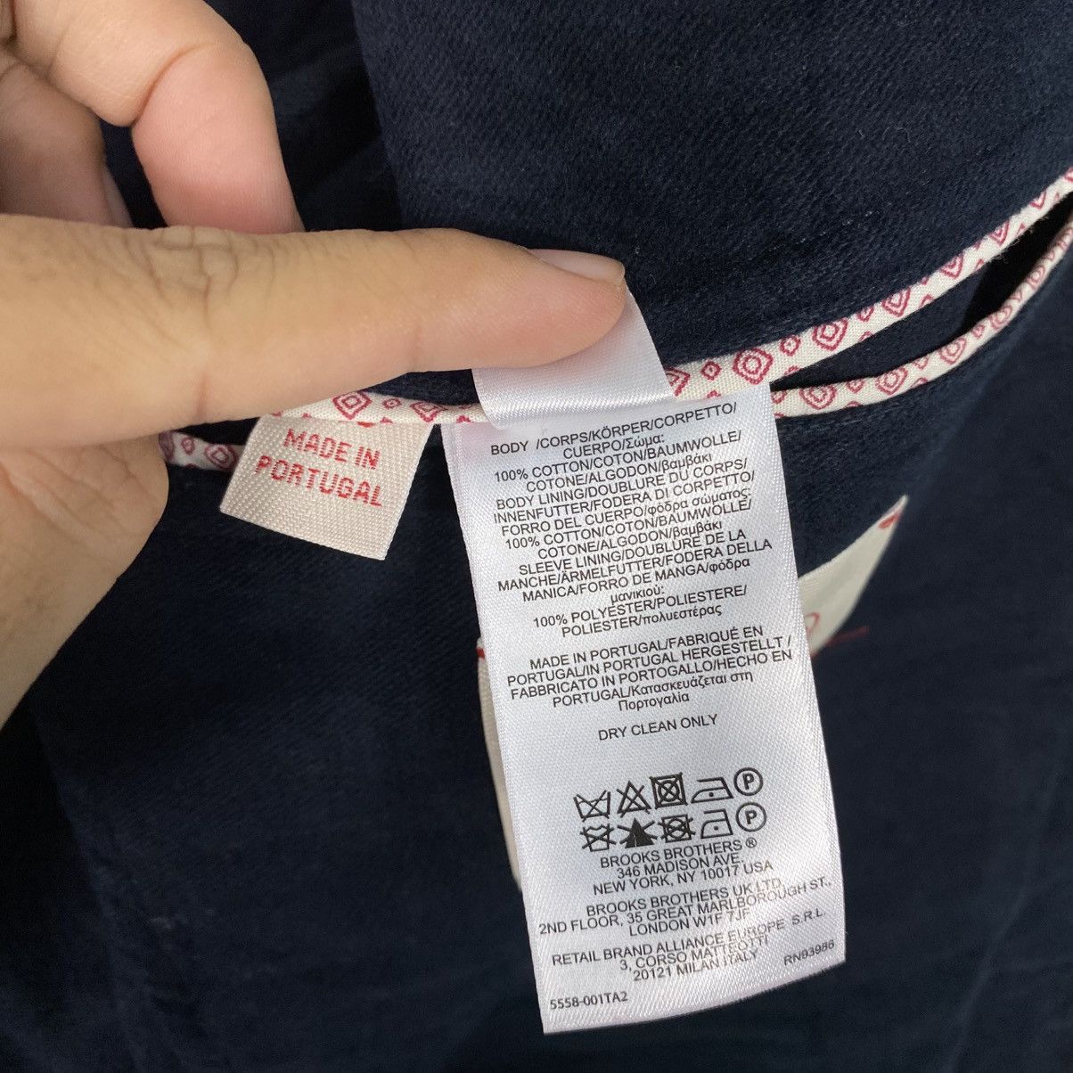 Vintage 📌Brooks Brothers 1818 Red Fleece Chore Jacket Size US M / EU 48-50 / 2 - 21 Thumbnail