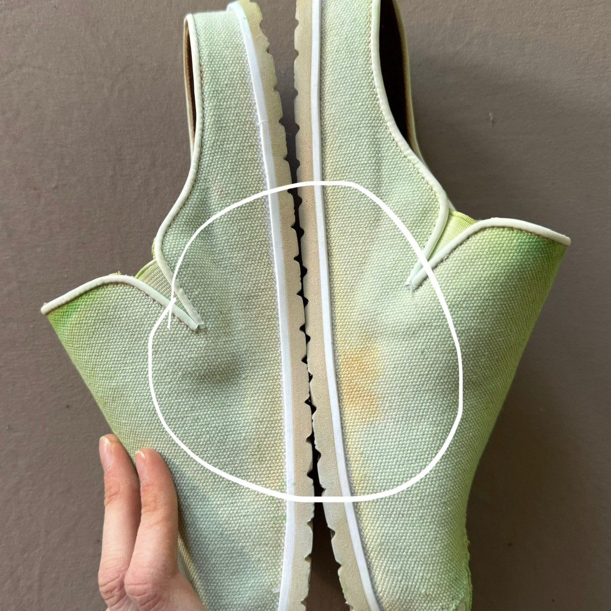Other date me just for practice canvas leather clogs Size US 10 / IT 40 - 4 Thumbnail