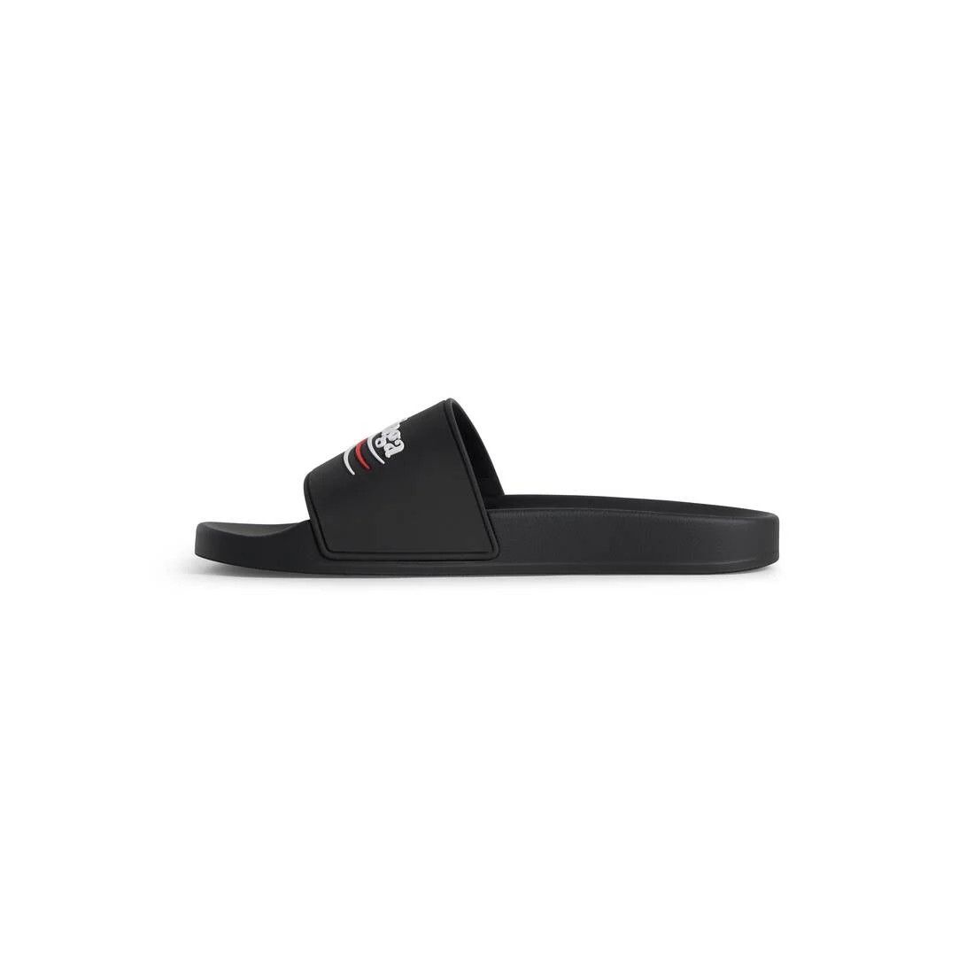 Balenciaga o1tr1nto0126 Pool Slide Sandals in Black Size US 8 / IT 38 - 5 Thumbnail