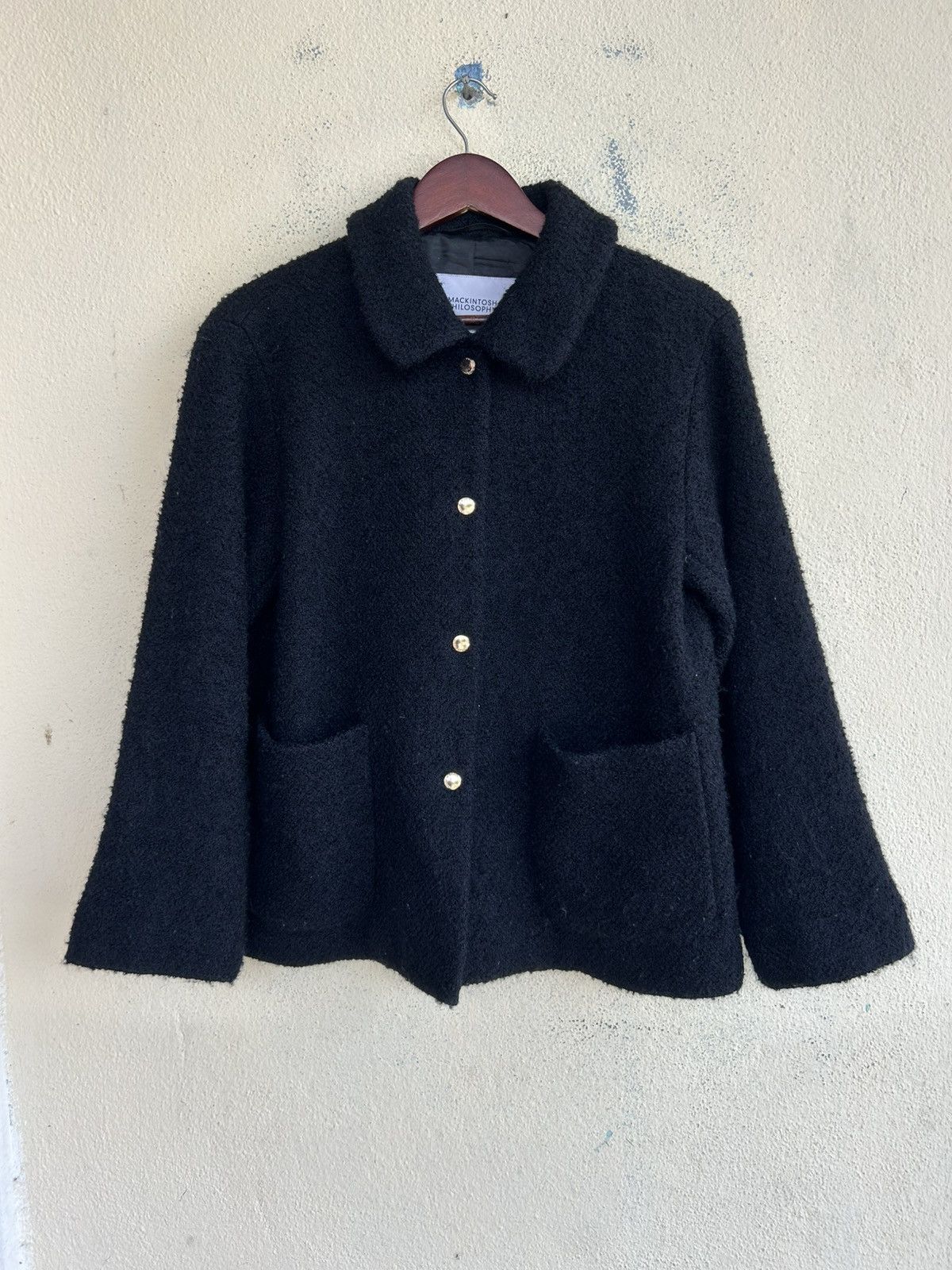 Mackintosh Mackintosh Philosophy Button Ups Wool Jacket Size XS / US 0-2 / IT 36-38 - 1 Thumbnail