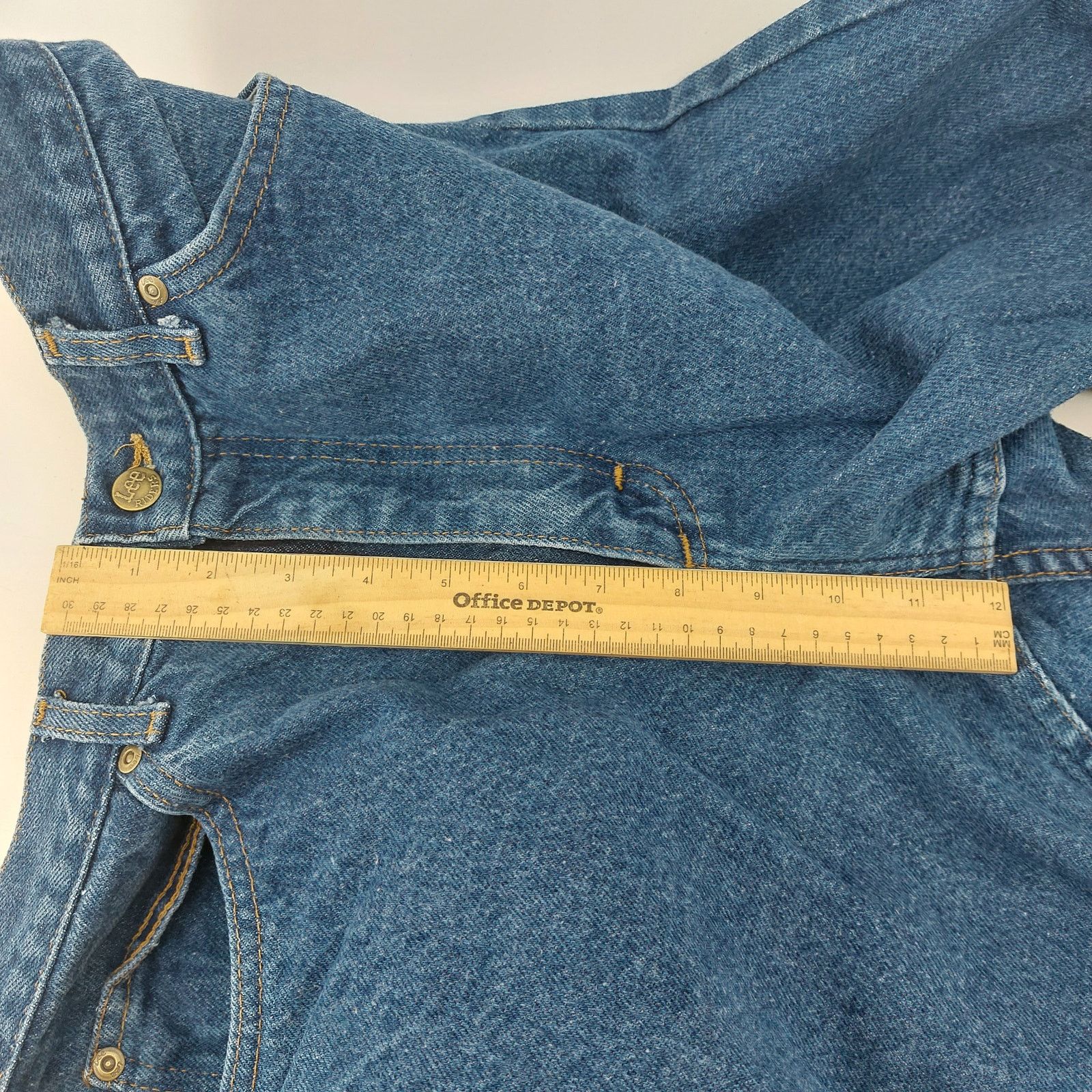 Lee Vintage Lee Men's Blue Denim Jeans Size 36x30 Made in USA Size US 36 / EU 52 - 8 Thumbnail