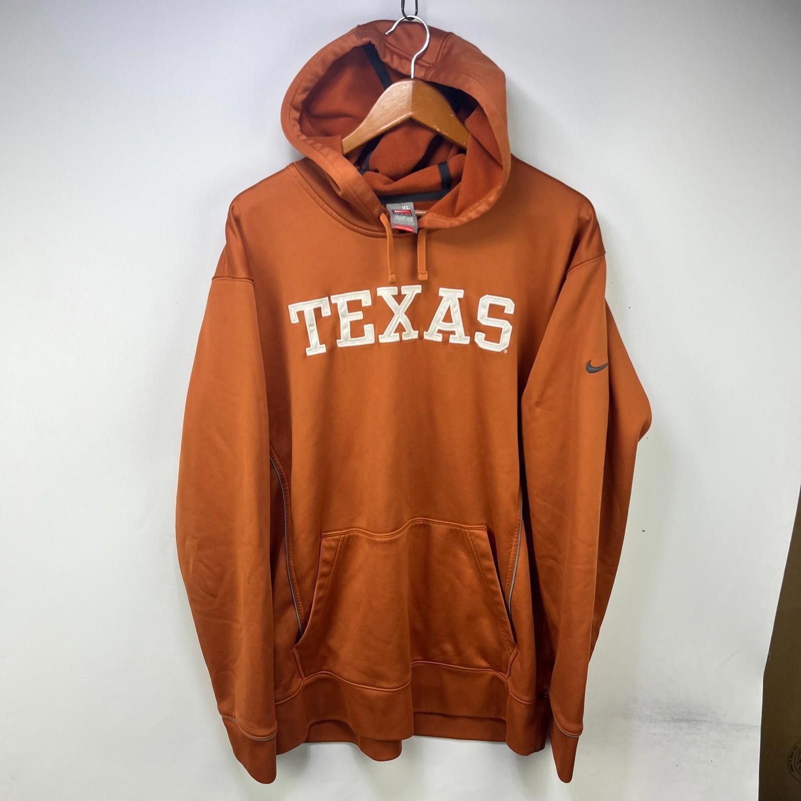 Nike Vintage Nike Team Texas Longhorns Therma-Fit Hoodie XL Size ONE SIZE - 1 Thumbnail