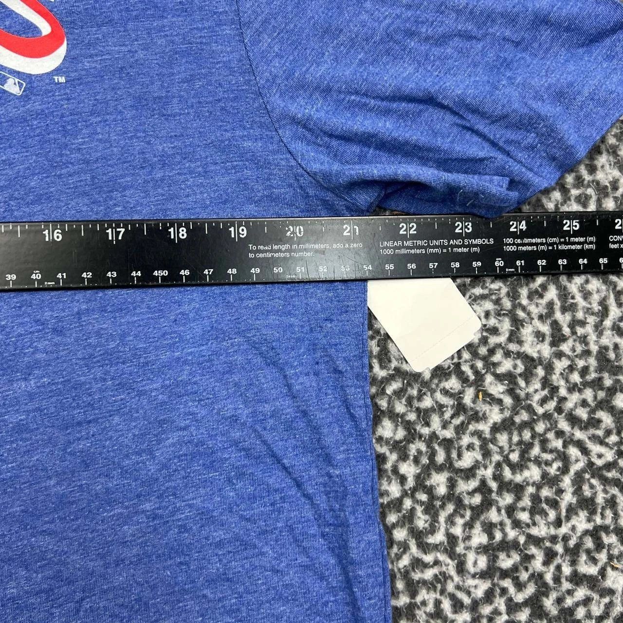 Other Texas Rangers Shirt Men Blue Short Sleeve Crew Neck New L Size US L / EU 52-54 / 3 - 4 Thumbnail