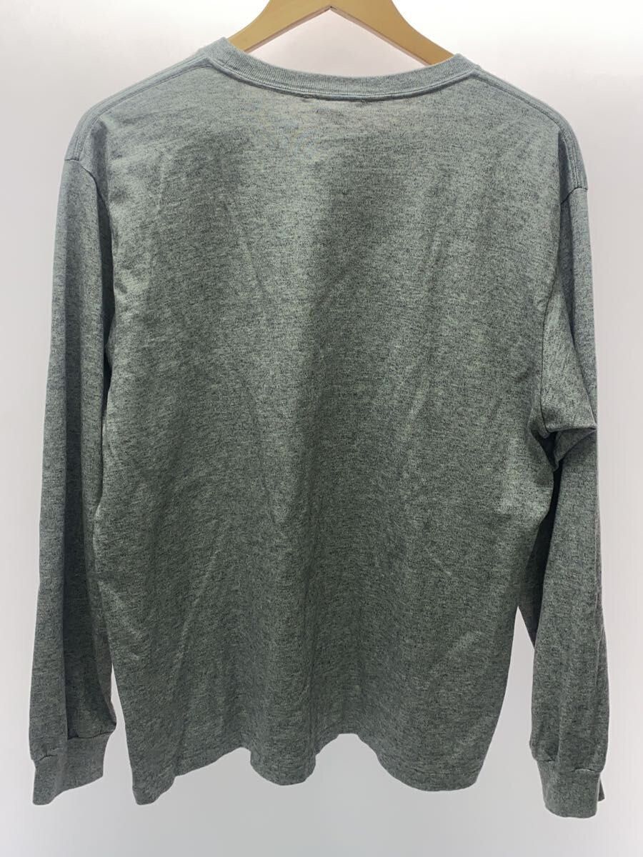 Auralee Gray Cotton Long-sleeved T-shirt Size US L / EU 52-54 / 3 - 2 Thumbnail