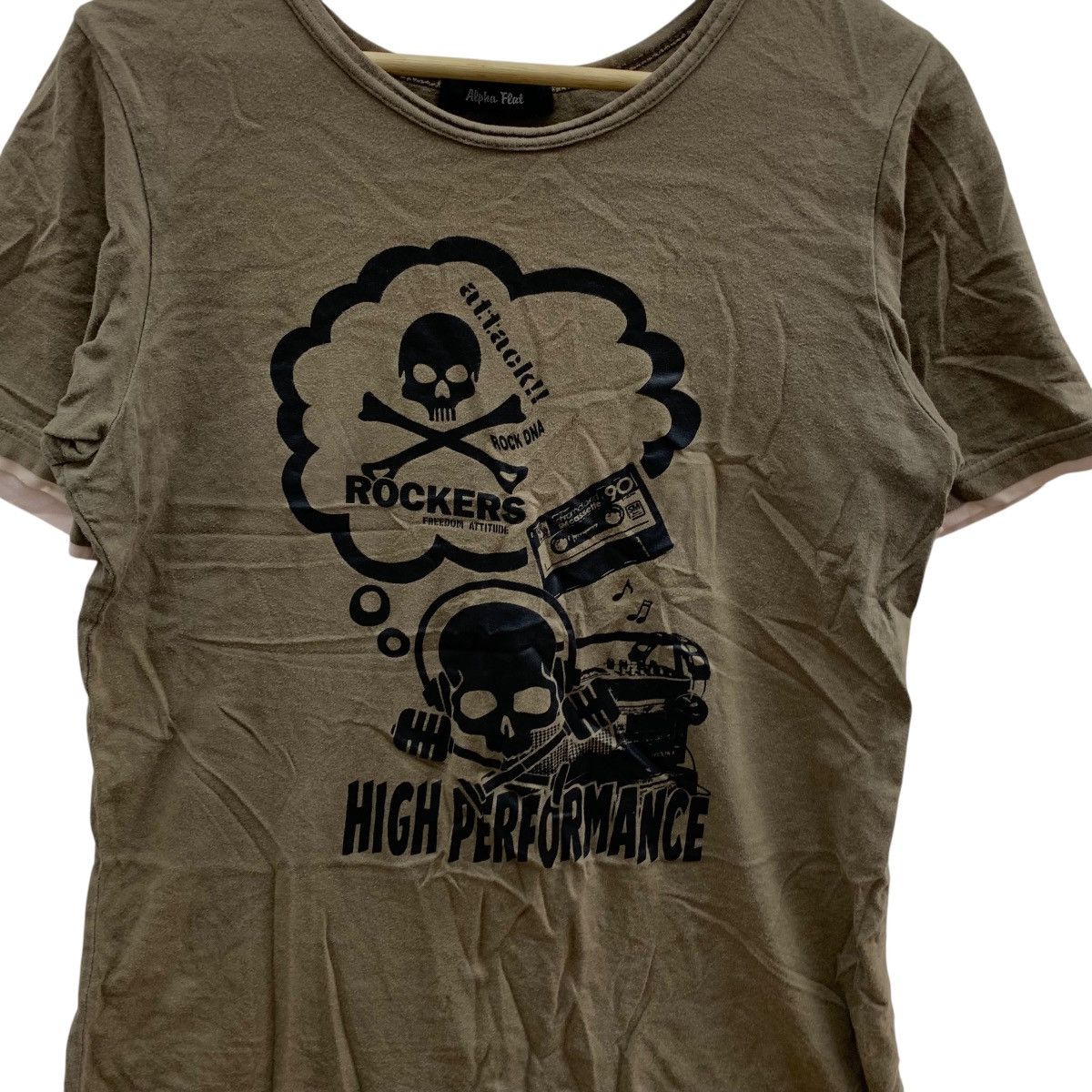 Vintage Vintage Rockers Skull Graphic High Performance Punk Rock Size US S / EU 44-46 / 1 - 6 Thumbnail