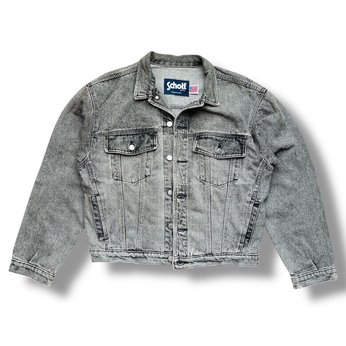 Def Leppard RARE VINTAGE SCHOTT X DEF LEPPARD DENIM TRUCKER JACKET 1979 Size US M / EU 48-50 / 2 - 3 Thumbnail