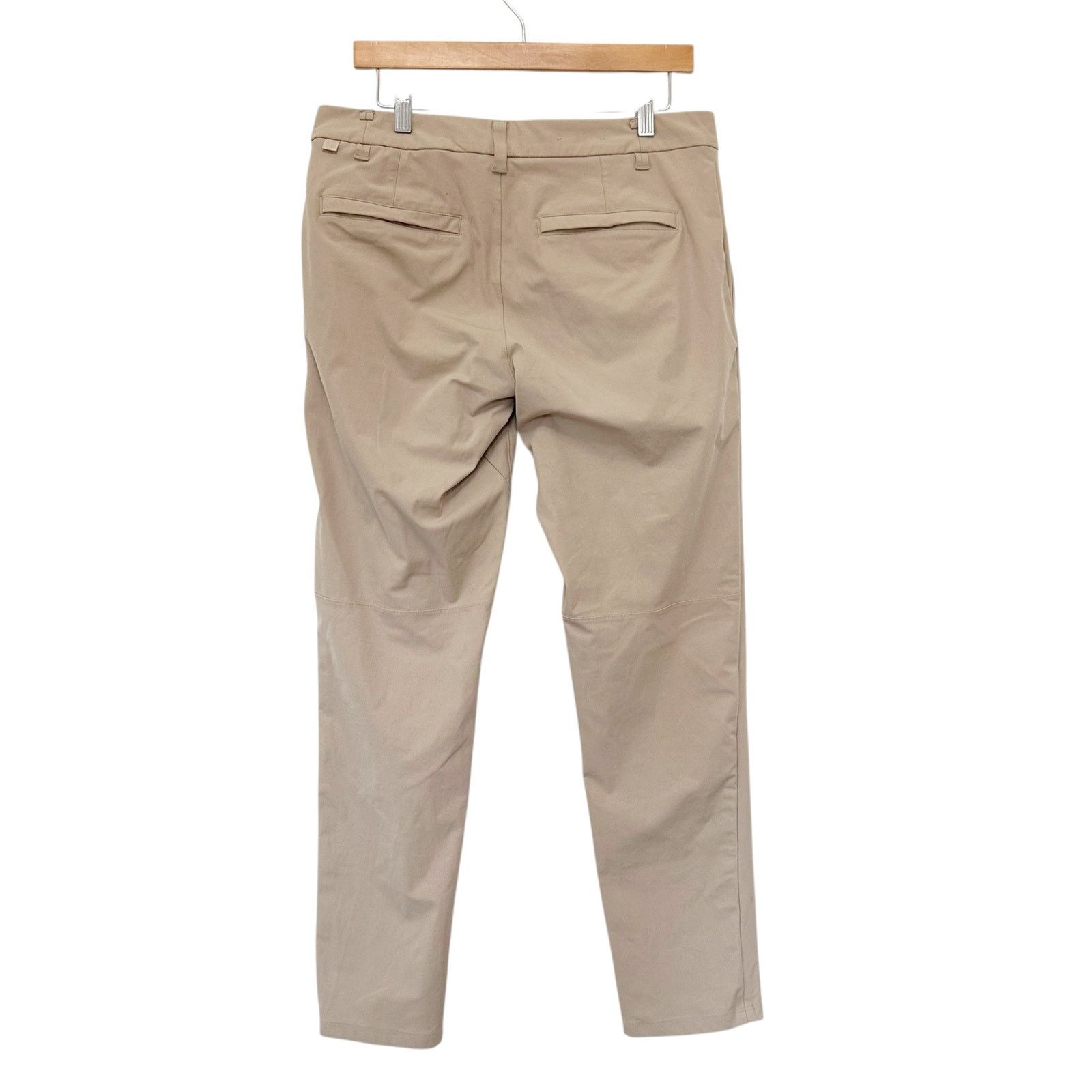 Lululemon Lululemon Tan ABC Classic Fit 5 Pocket Warpstreme Pants 32 Size US 32 / EU 48 - 5 Thumbnail
