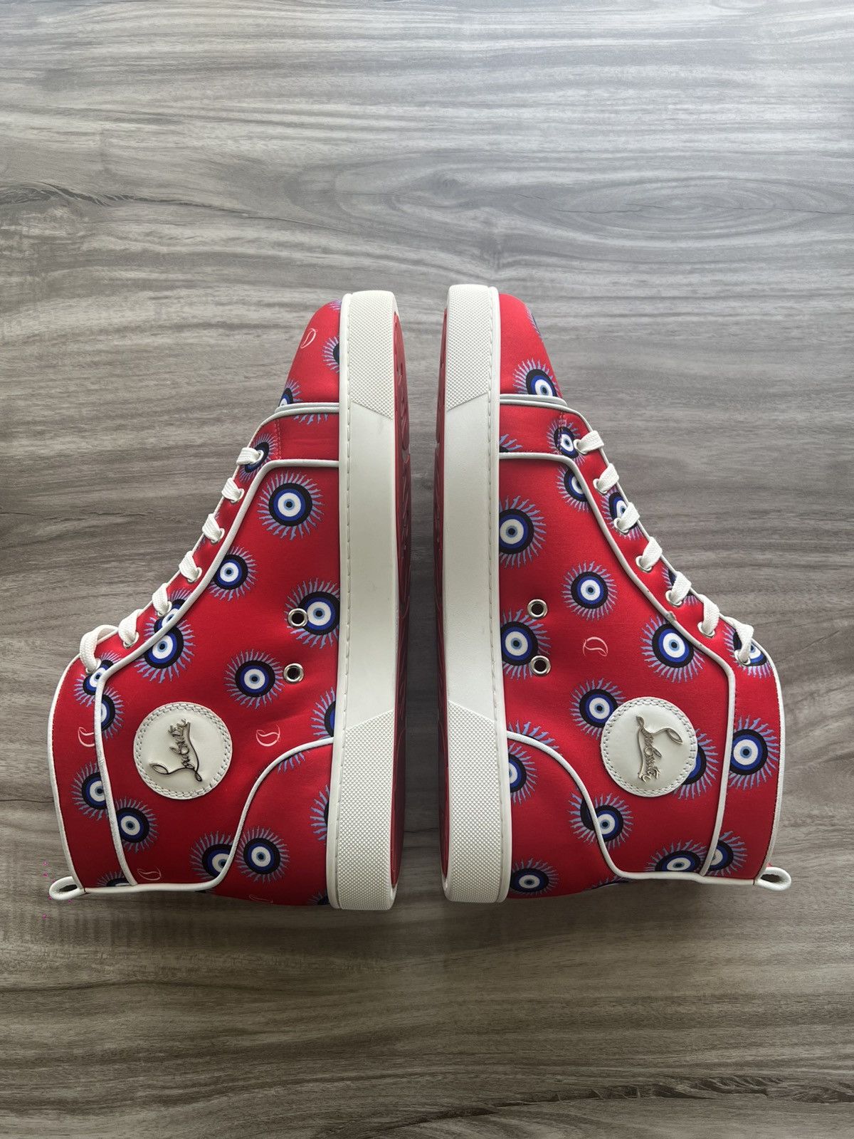 Christian Louboutin $995 Christian Louboutin High Evil Eye Size 11 (EU 44) Size US 11 / EU 44 - 2 Thumbnail