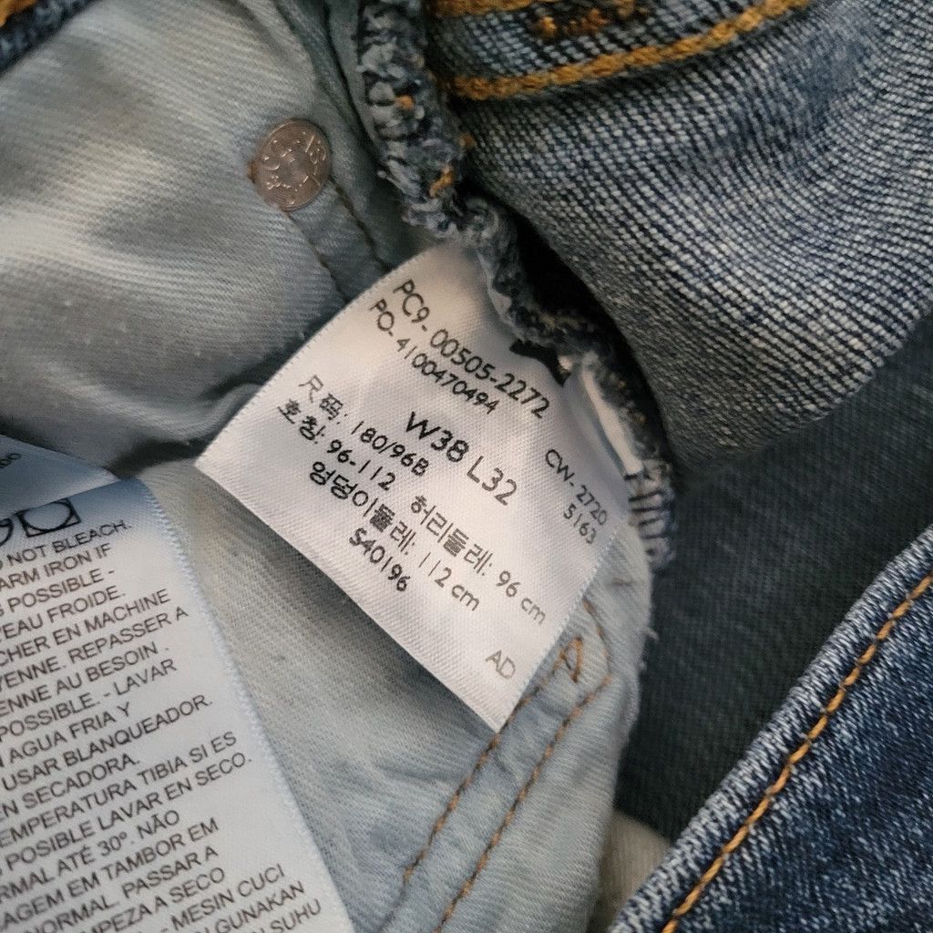 Levi's Levi's Jeans 505 Straight Leg 38/32 Men Excellent Condition Size US 38 / EU 54 - 7 Thumbnail