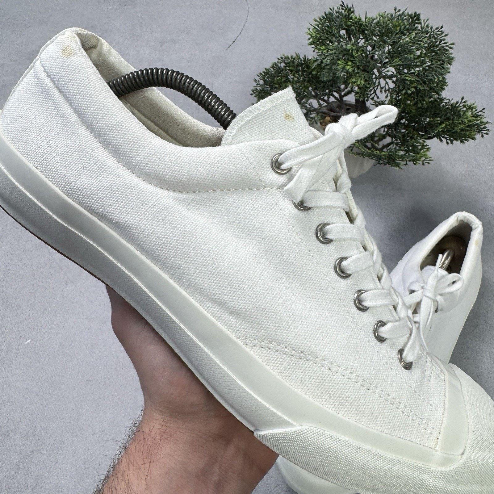 Moonstar Moonstar Made In Kurume Low Top Sneakers Size US 10 White Size US 10 / EU 43 - 4 Thumbnail