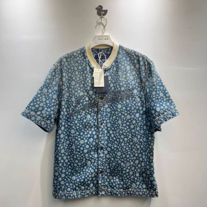 Louis Vuitton Louis Vuitton Polka Dot Short Sleeve Shirt-yf Size US XL / EU 56 / 4 - 1 Thumbnail
