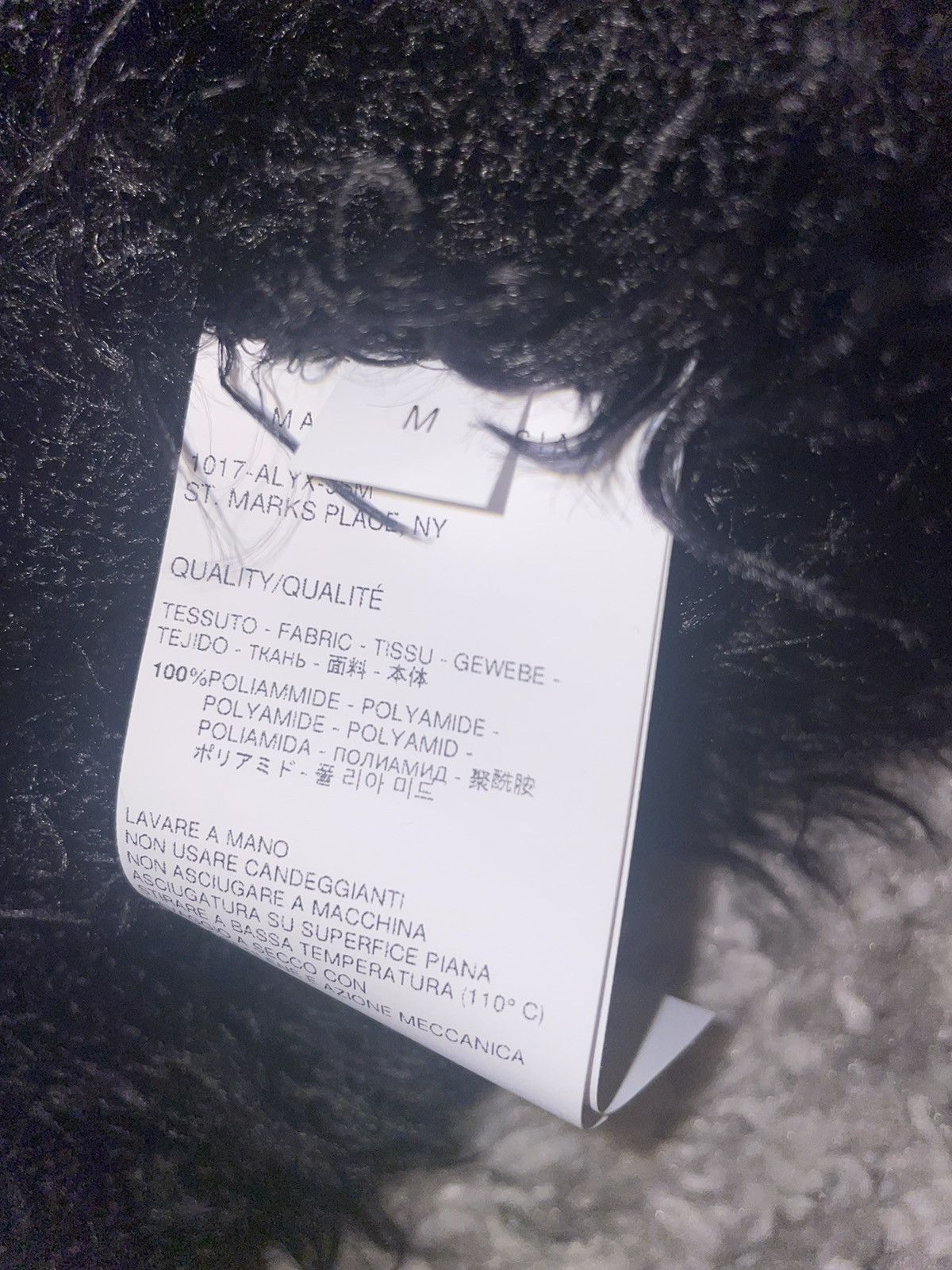 1017 ALYX 9SM × Designer 1017 ALYX 9SM Black Fur Crewneck Knit Sweater Size US M / EU 48-50 / 2 - 6 Thumbnail