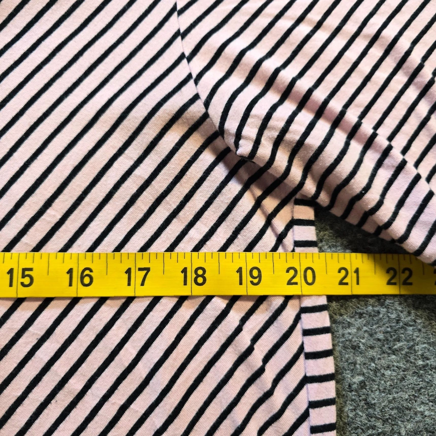 Pinko Neon Buddha Top Womens Size Large Pink Striped Tunic Cowl Neck Pockets Lagenlook Size L / US 10 / IT 46 - 5 Thumbnail