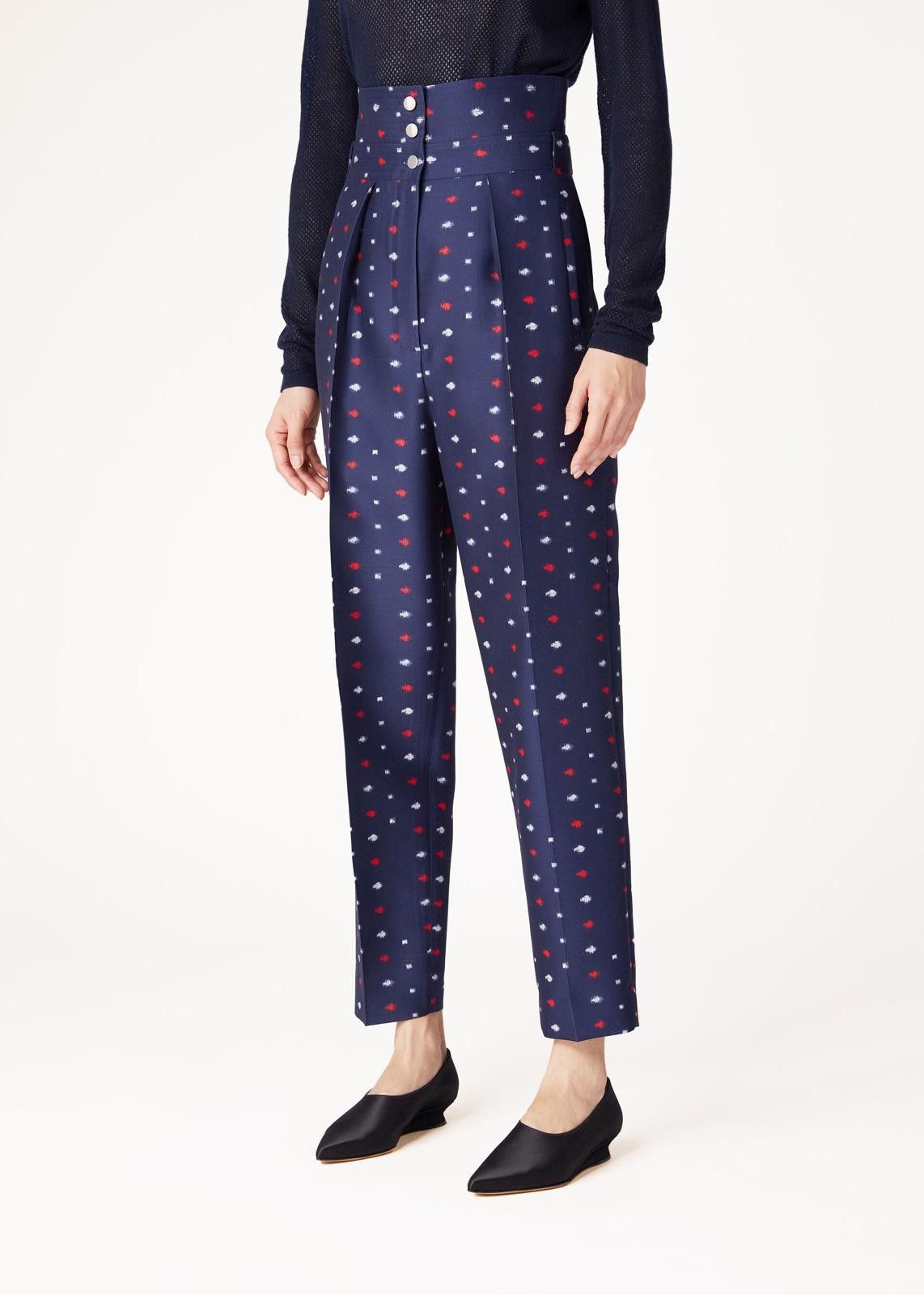 Loro Piana o1srvl11e0425 FAO0407 Torrey Trouser in Multicolor Size 28" / US 6 / IT 42 - 5 Thumbnail