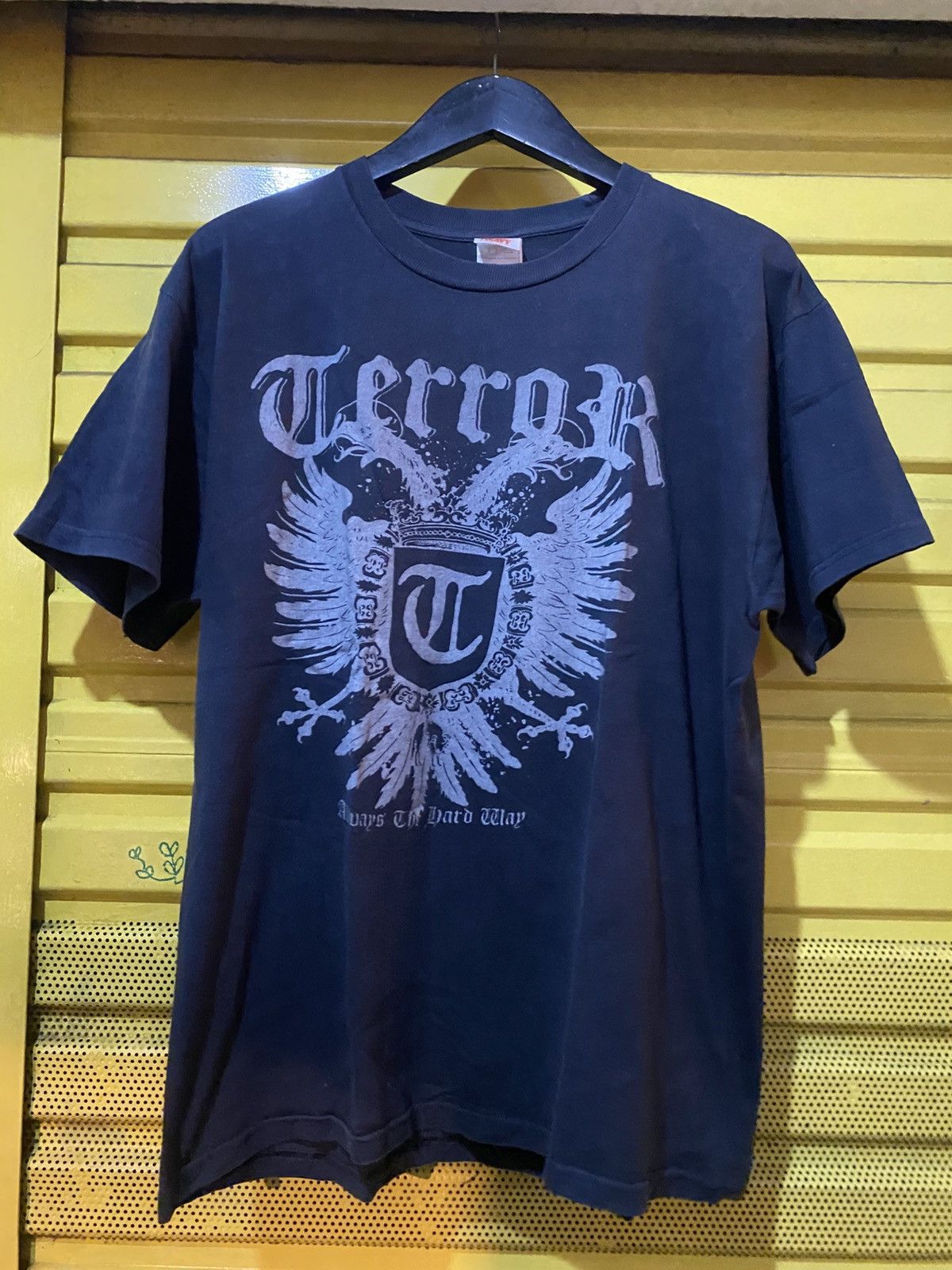 Band Tees Terror Always the hard way band tee Size US L / EU 52-54 / 3 - 1 Thumbnail