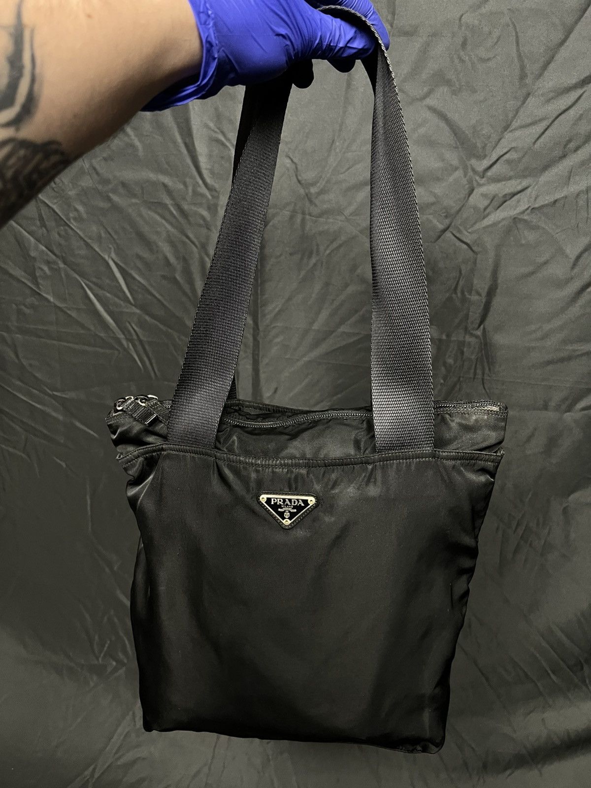Prada Prada Handbag Vintage Nylon Tote Bag shopper Size ONE SIZE - 6 Thumbnail