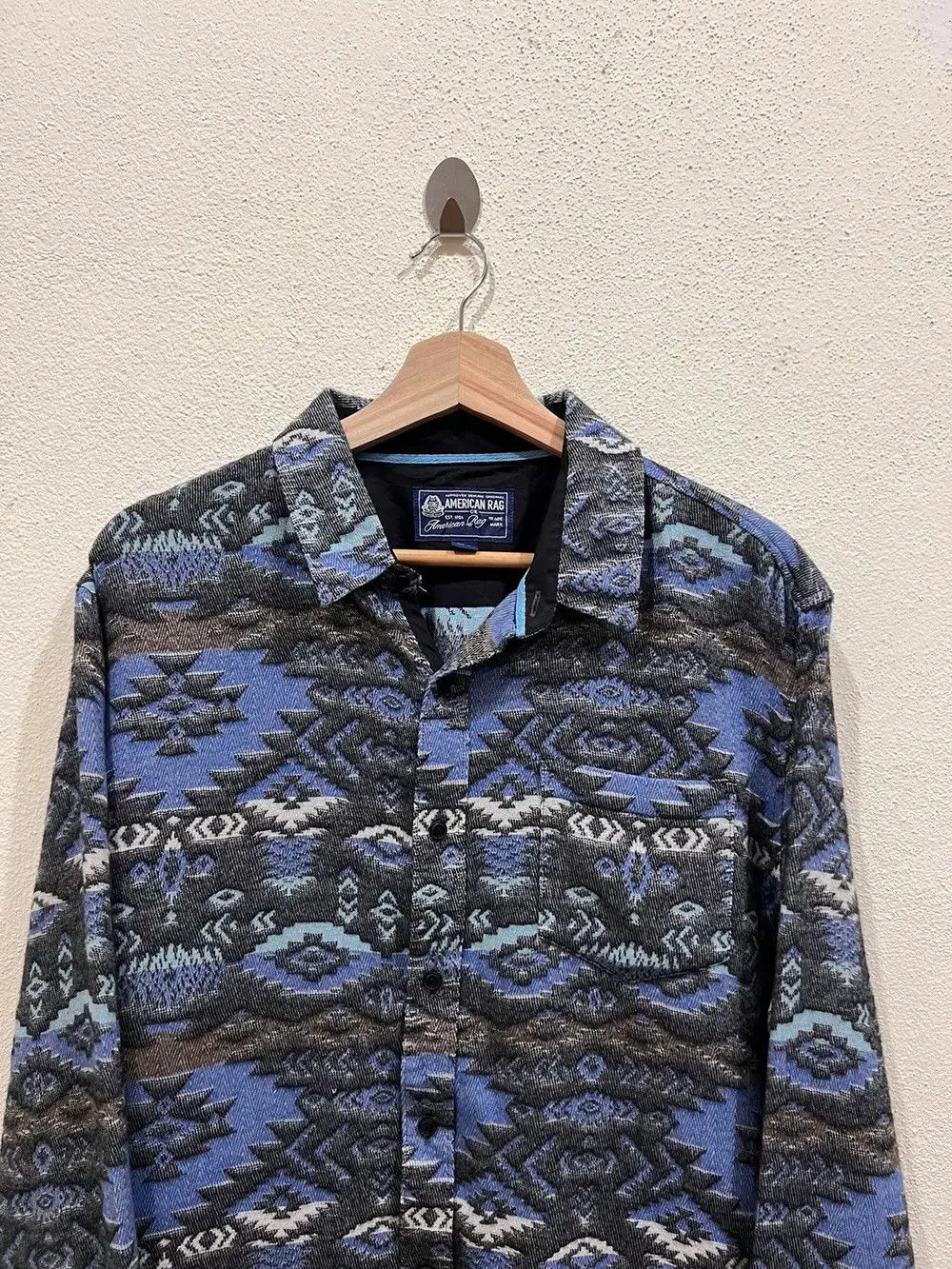 American Rag × Native American Rag Navajo Shirt Button Up 👕 Size US L / EU 52-54 / 3 - 3 Thumbnail