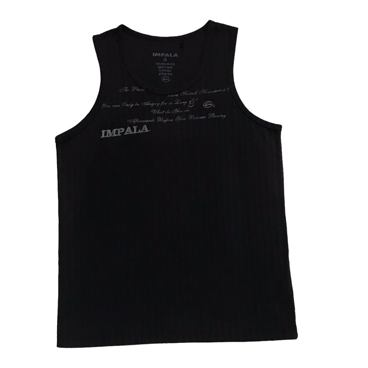 Japanese Brand Japanese Brand Impala Poem Tank Top Size US M / EU 48-50 / 2 - 4 Thumbnail