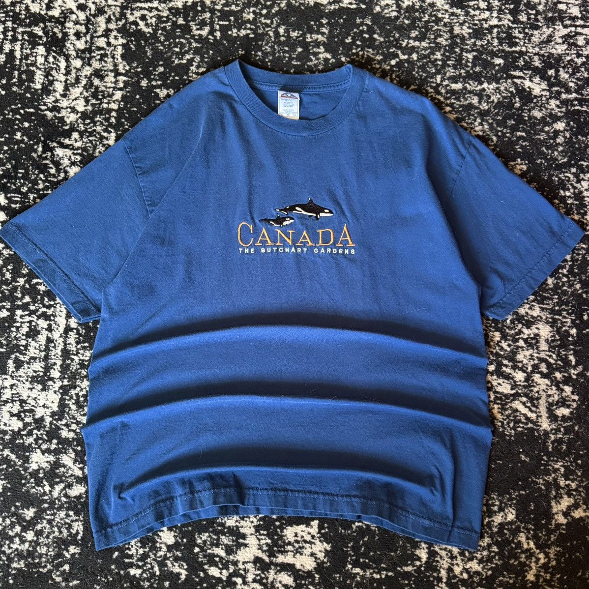 Vintage Canada Butchart Gardens TSHIRT Size US XL / EU 56 / 4 - 1 Thumbnail
