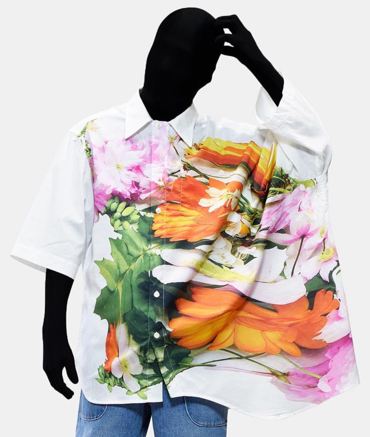 Alex Mullins Warped Short Sleeve Asymmetrical Shirt Size US S / EU 44-46 / 1 - 9 Thumbnail