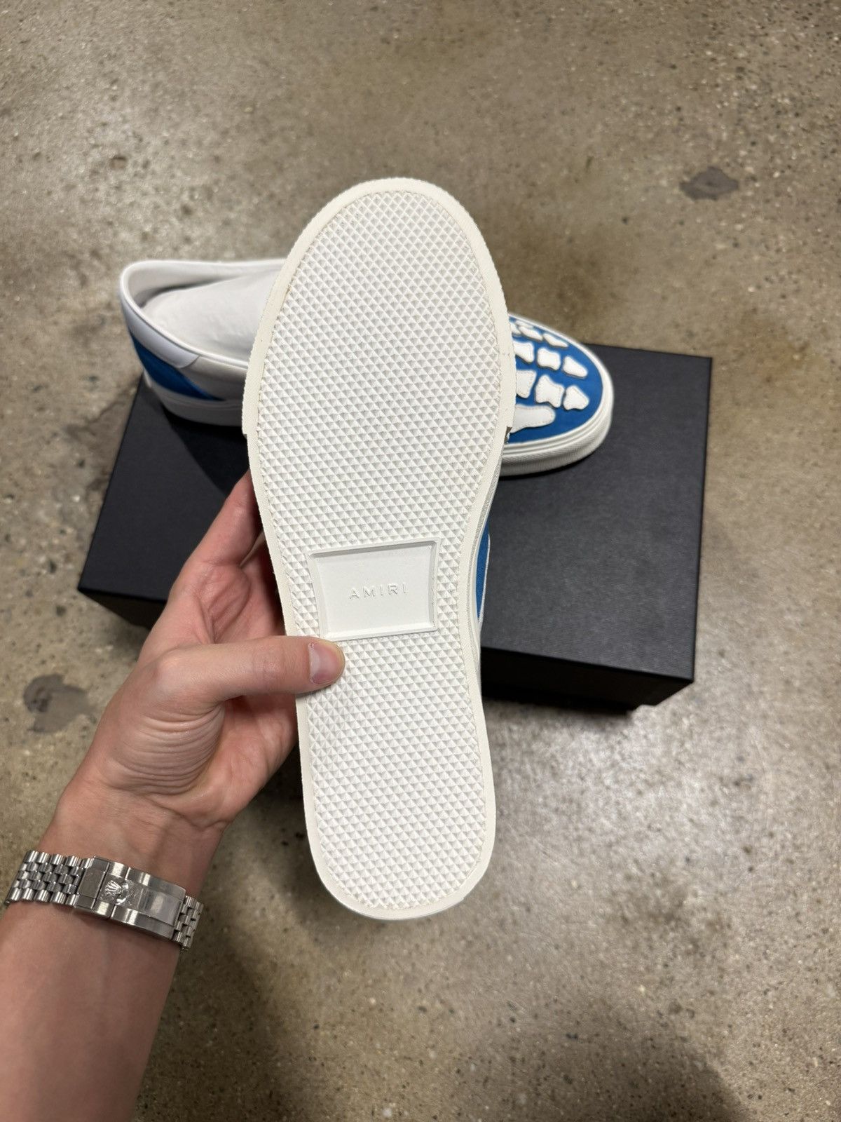 Amiri Amiri Skeleton Slip On Sneaker NEW 700$ Size US 8 / EU 41 - 5 Thumbnail