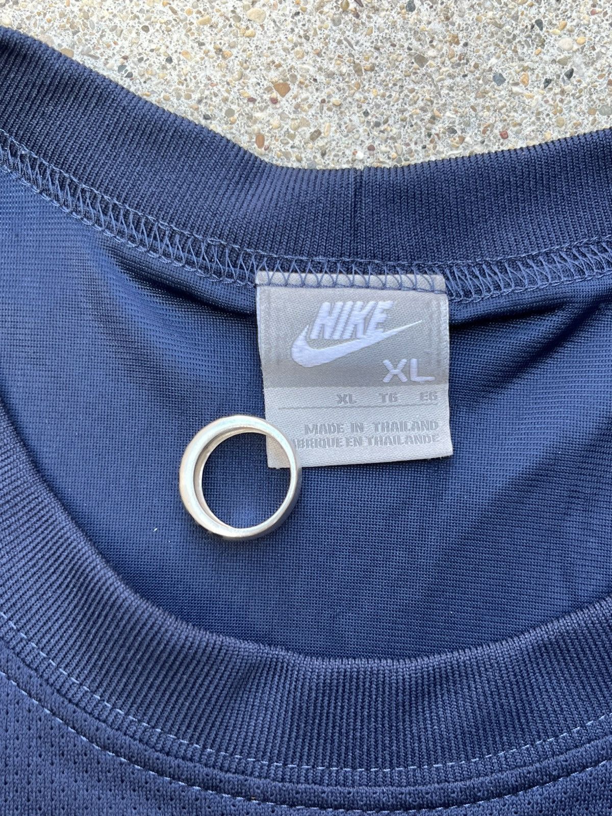 Nike × Vintage Vintage Nike Silver Tag Jersey Tee Size US XL / EU 56 / 4 - 3 Thumbnail