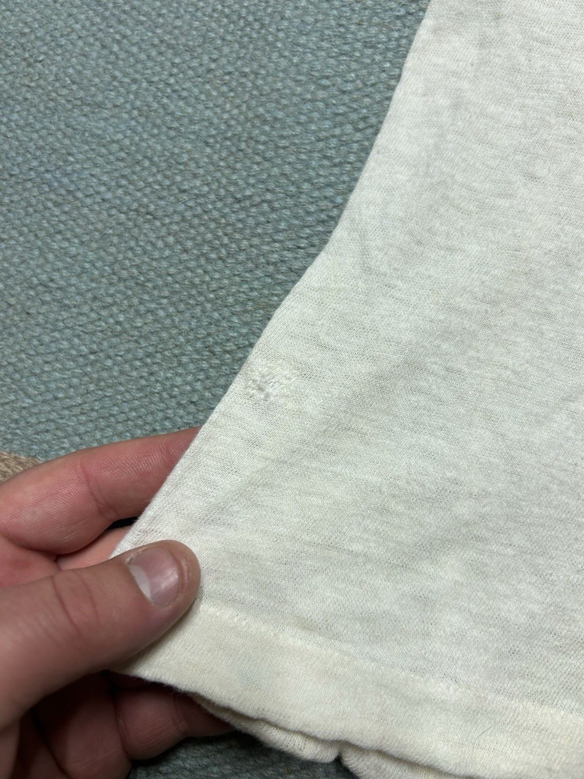 Vintage 1940s blank white t shirt cotton soft women’s XXS? baby tee Size XXS / US 00 / IT 34 - 9 Thumbnail
