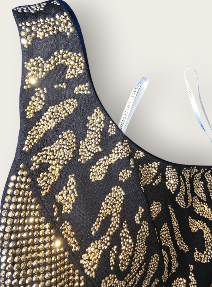 Versace Versace Collection by Gianni Versace leopard print dress Size M / US 6-8 / IT 42-44 - 6 Thumbnail