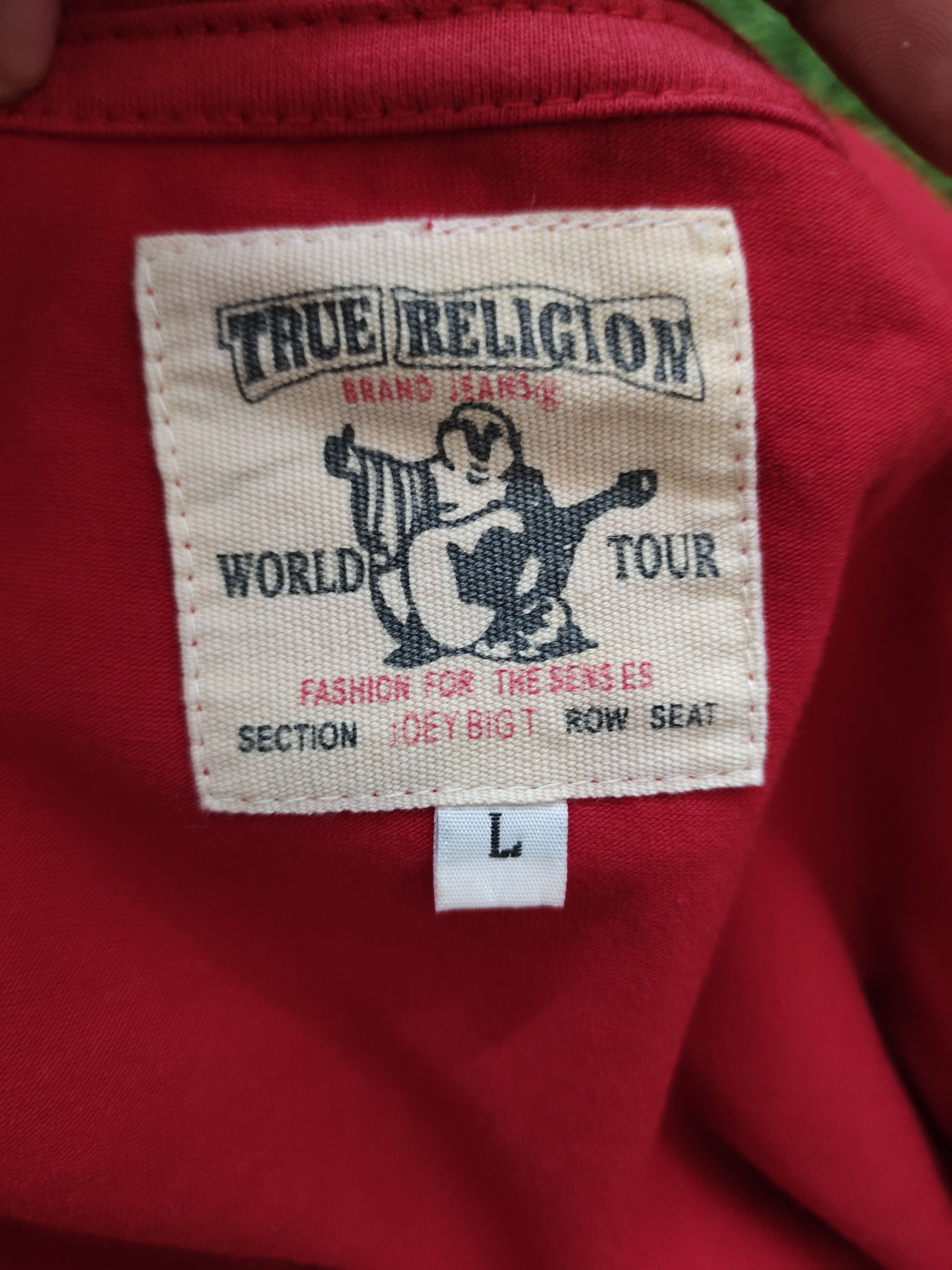 True Religion Vintage Y2k True Religion Joey Big T Flying T-Shirt Size US L / EU 52-54 / 3 - 9 Thumbnail