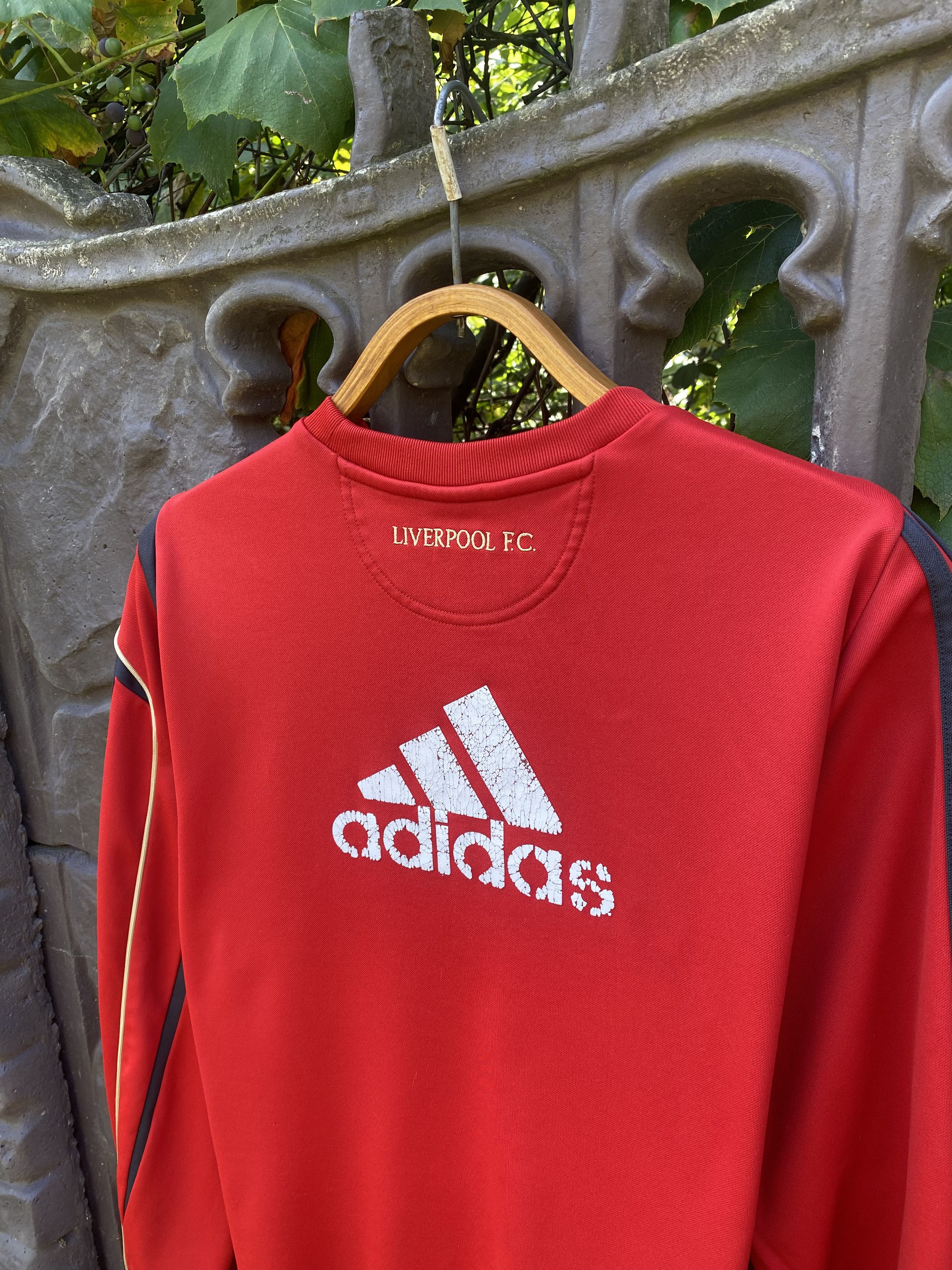 Adidas × Japanese Brand × Vintage Vintage Adidas Liverpool 2009/2010 Jumper Sweatshirt Size US M / EU 48-50 / 2 - 13 Thumbnail