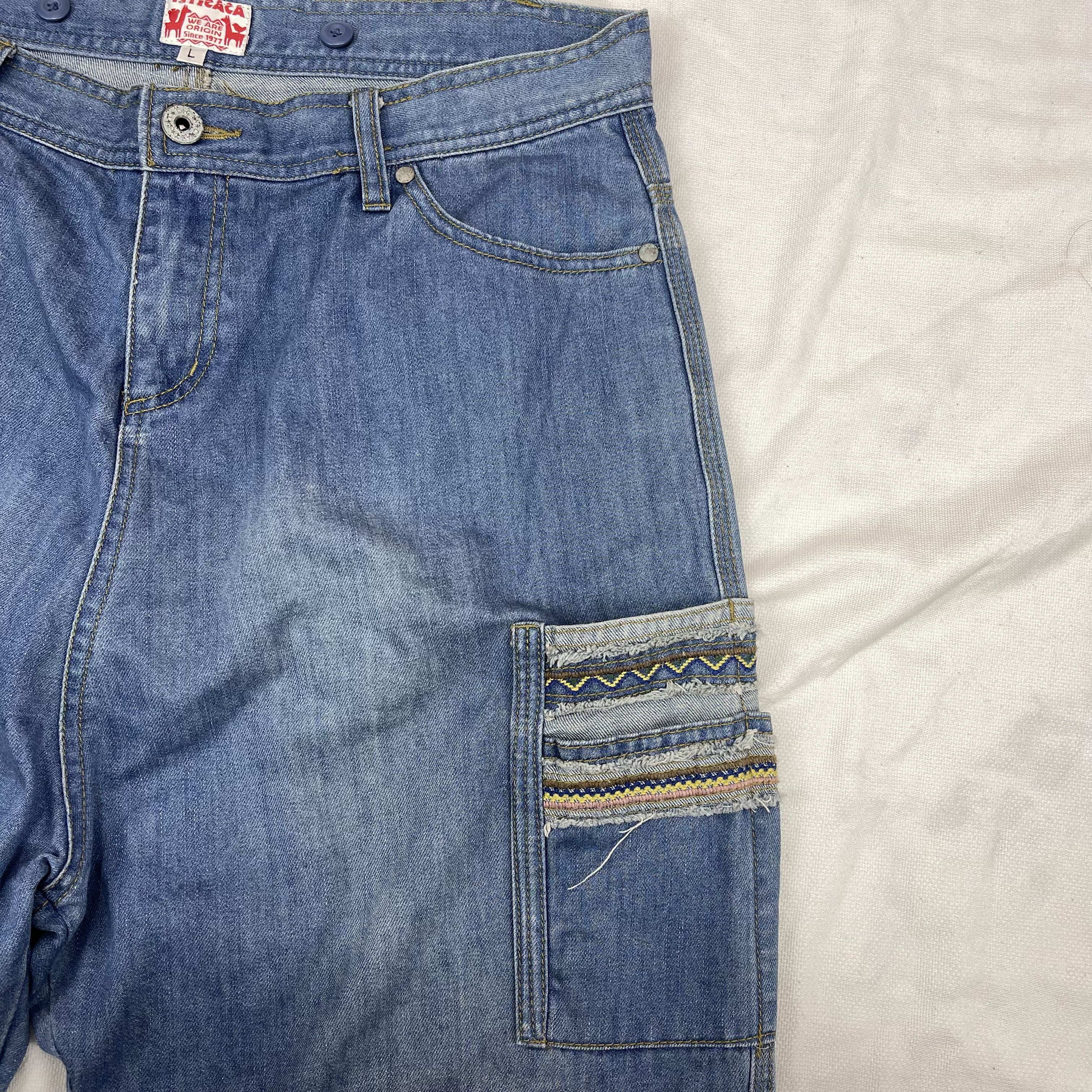 Japanese Brand TITICACA Denim Jeans #1220/AQ Size US 34 / EU 50 - 10 Thumbnail