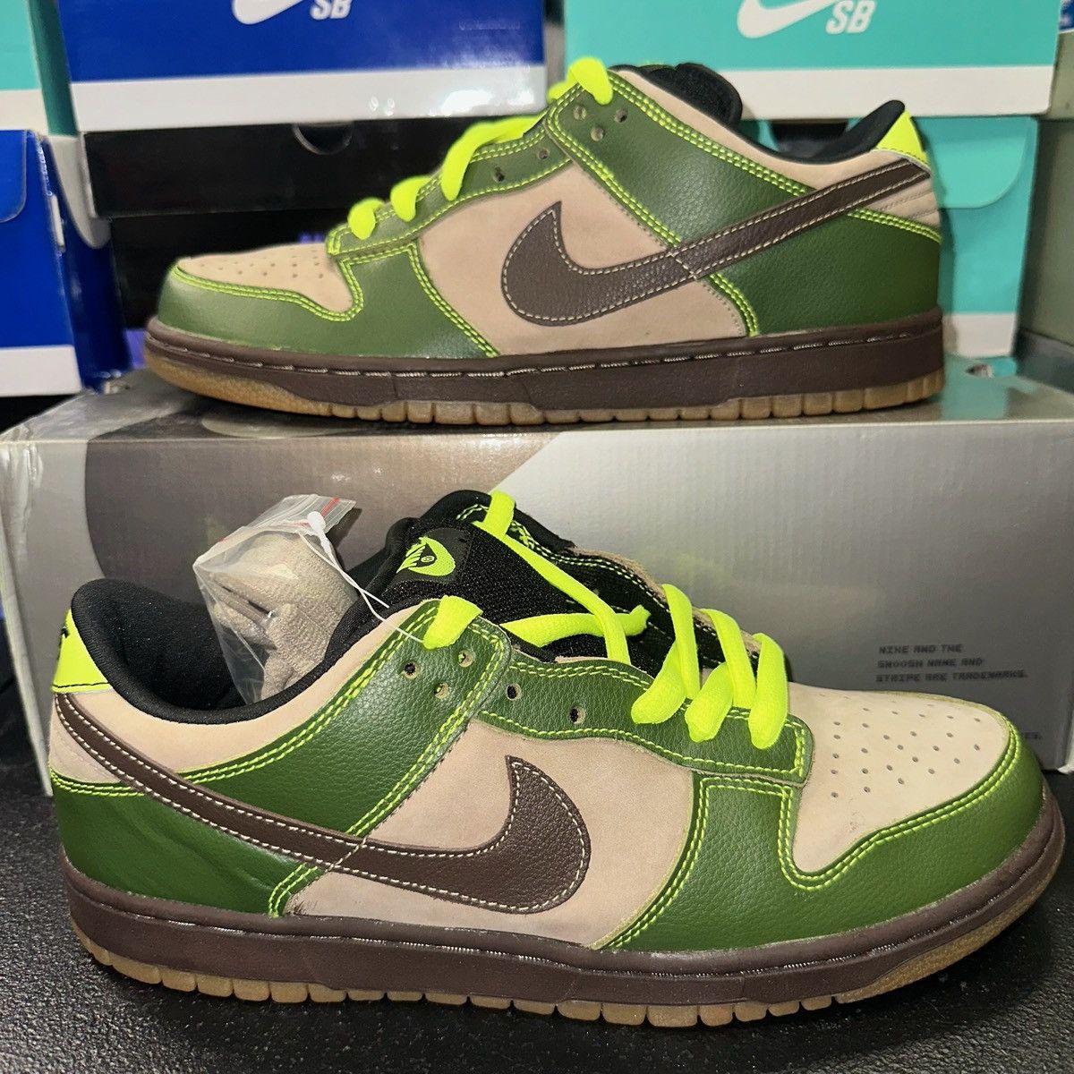 Nike Size 10.5 - Nike Dunk Pro SB Low Jedi - 304292-222 Size US 10.5 / EU 43-44 - 1 Thumbnail