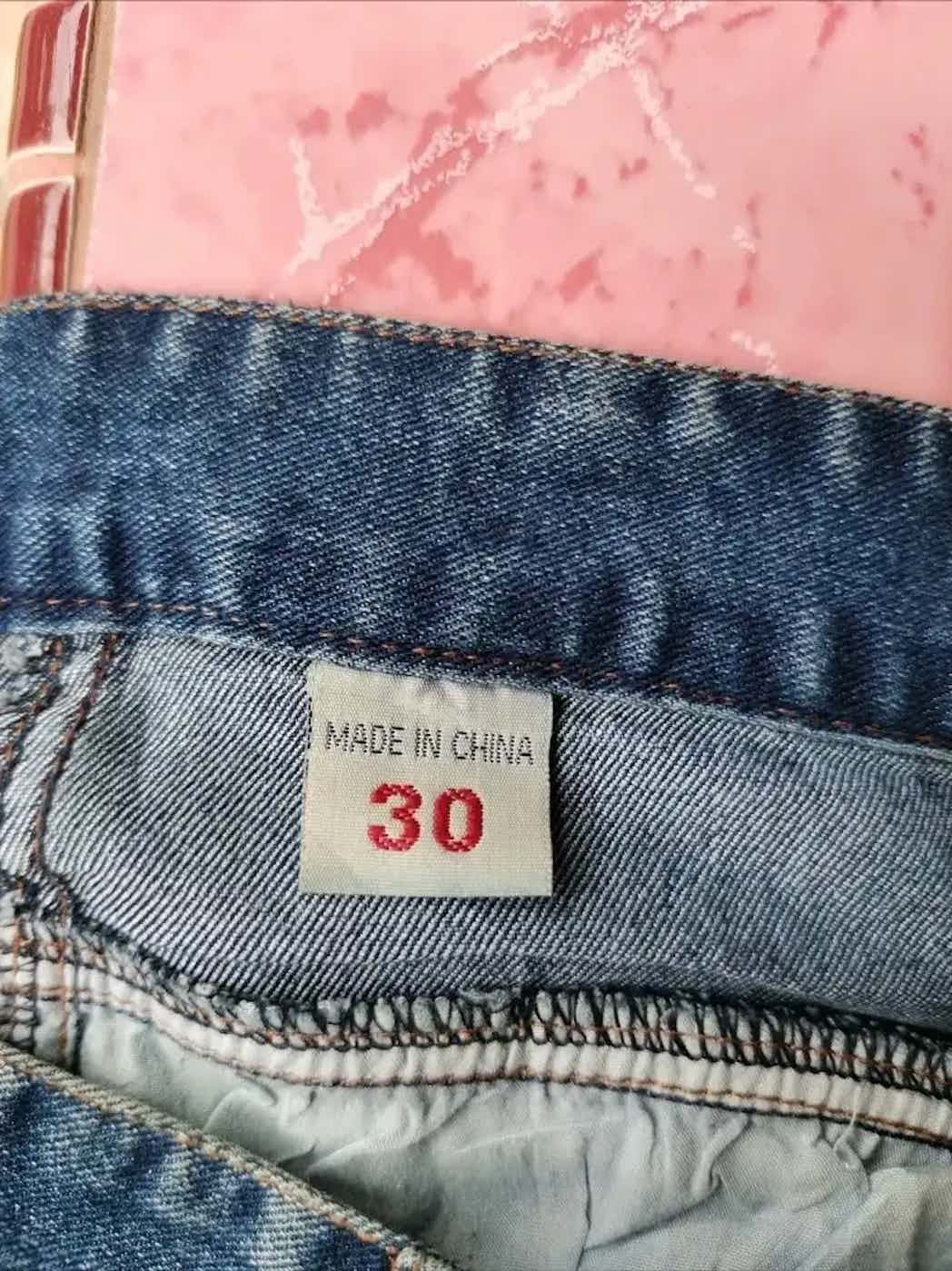 Japanese Brand She Bang Denim Cargo Multipocket Pants Size US 30 / EU 46 - 7 Thumbnail