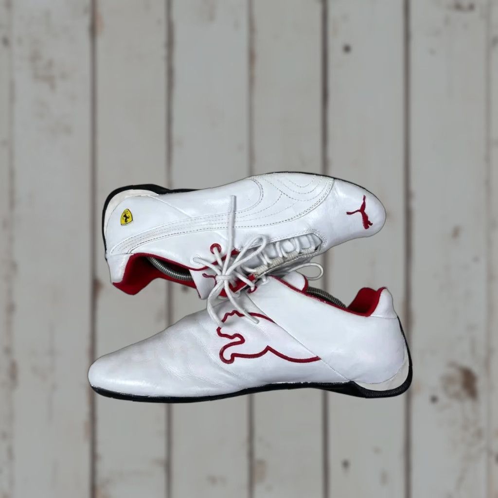 Puma Puma Speedcat Leather Sneakers White Men 8.5 US Sneakers Cat Theme Casual Athletic Shoes Size US 9 / EU 42 - 1 Thumbnail