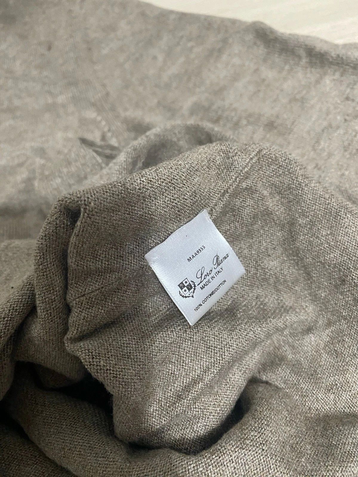 Loro Piana Loro Piana Coton 100% Sweater Creamy Size XS / US 0-2 / IT 36-38 - 6 Thumbnail