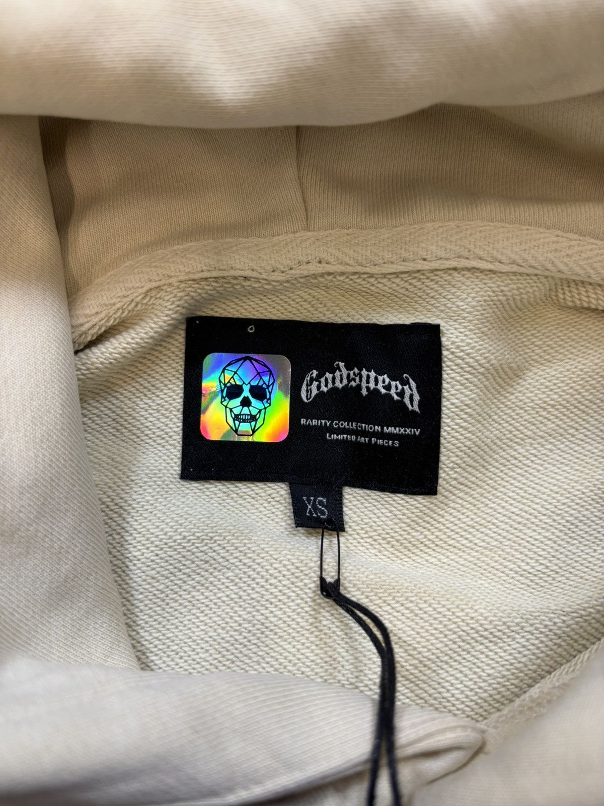 Godspeed Godspeed Lifes a Gamble Hoodie, Bone Size US XS / EU 42 / 0 - 9 Thumbnail