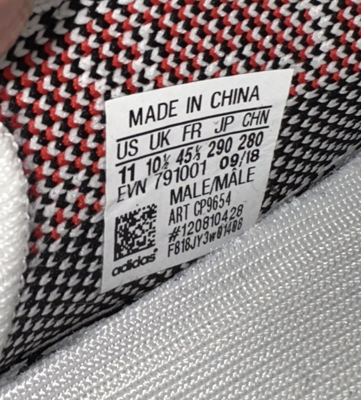 Adidas Adidas Yeezy 350 V2 Zebra Size 11 Size US 11 / EU 44 - 6 Thumbnail