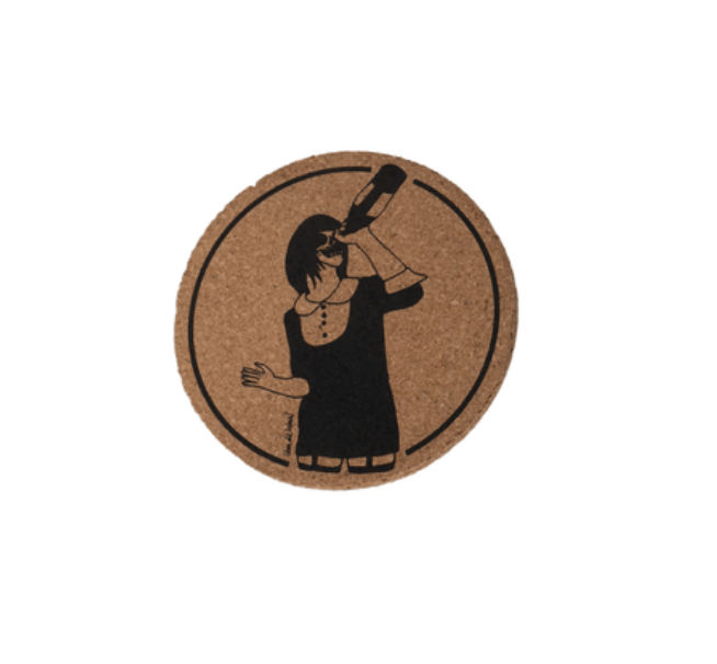Patta Patta Double Sided Cork Coaster (2-Pack) Size ONE SIZE - 2 Thumbnail