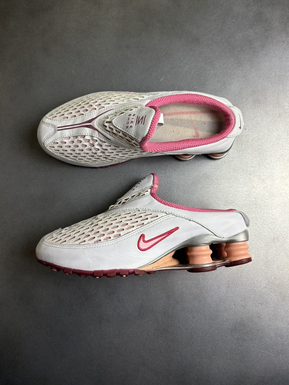 Nike × Vintage 2005 Nike Shox Venice Mules Vintage Nike Shox Slip On 310367 Size US 6 / IT 36 - 21 Thumbnail
