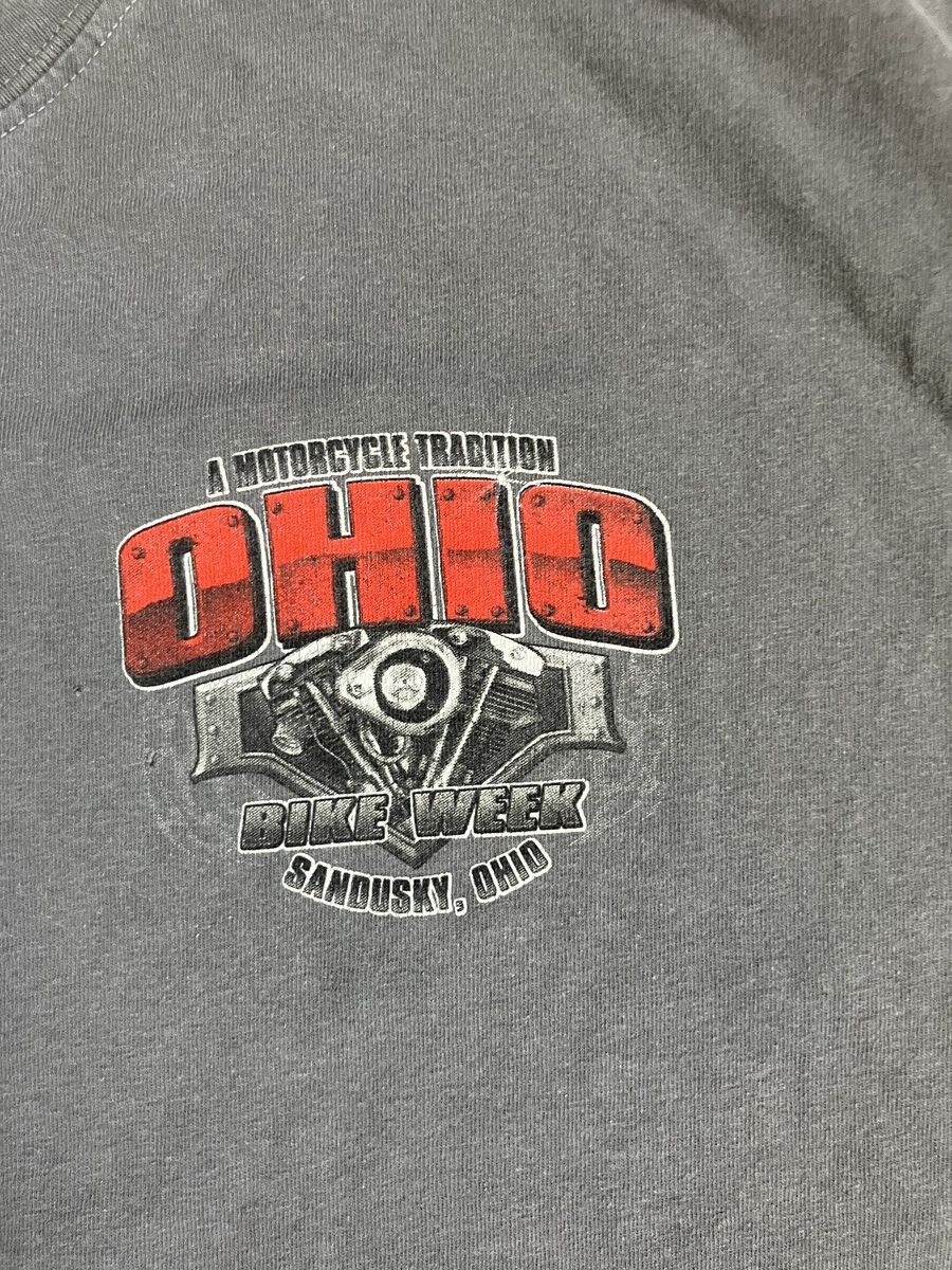 Harley Davidson Ohio Bike Week 2018 T Shirt Vintage Size XXL Size US XXL / EU 58 / 5 - 3 Thumbnail