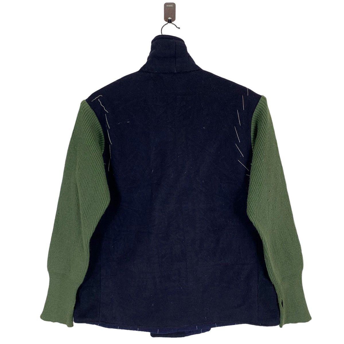 Vintage VINTAGE TOLLFREE DOUBLE BREASTED BIKERS JACKET Size US M / EU 48-50 / 2 - 10 Thumbnail